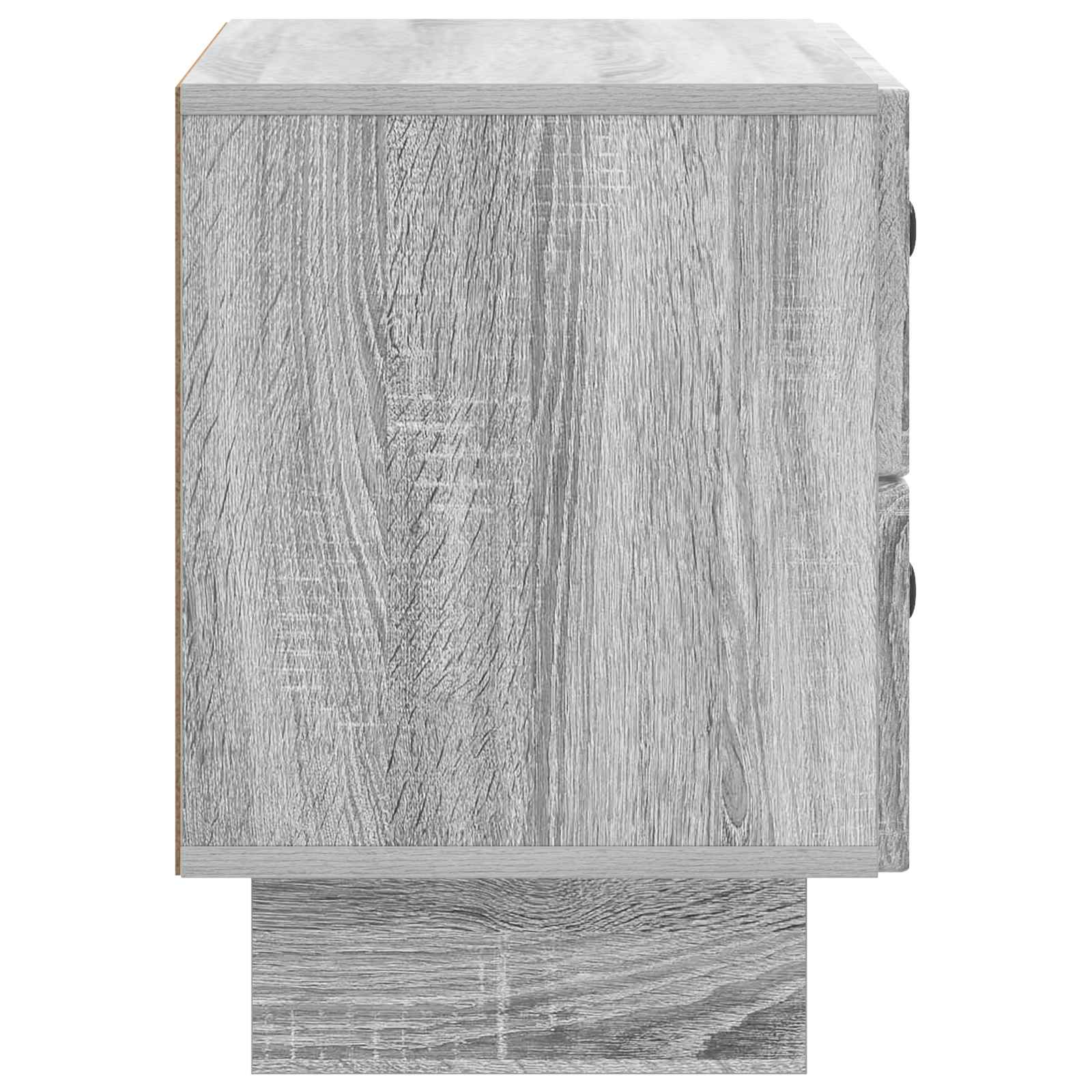 Noćni ormar Siva sonoma 62 x 34,5 x 47,5 cm Konstruirano drvo