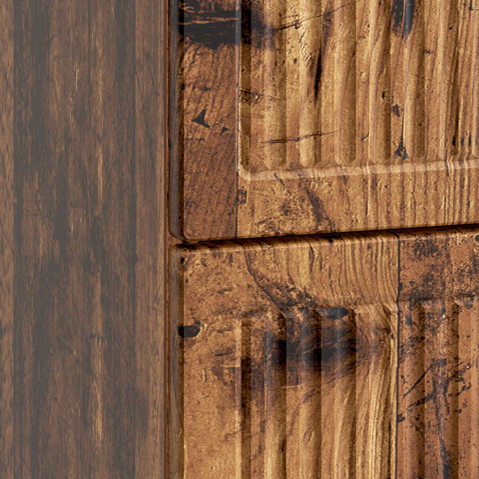 Noćni ormar Staro drvo 62 x 34,5 x 47,5 cm Konstruirano drvo