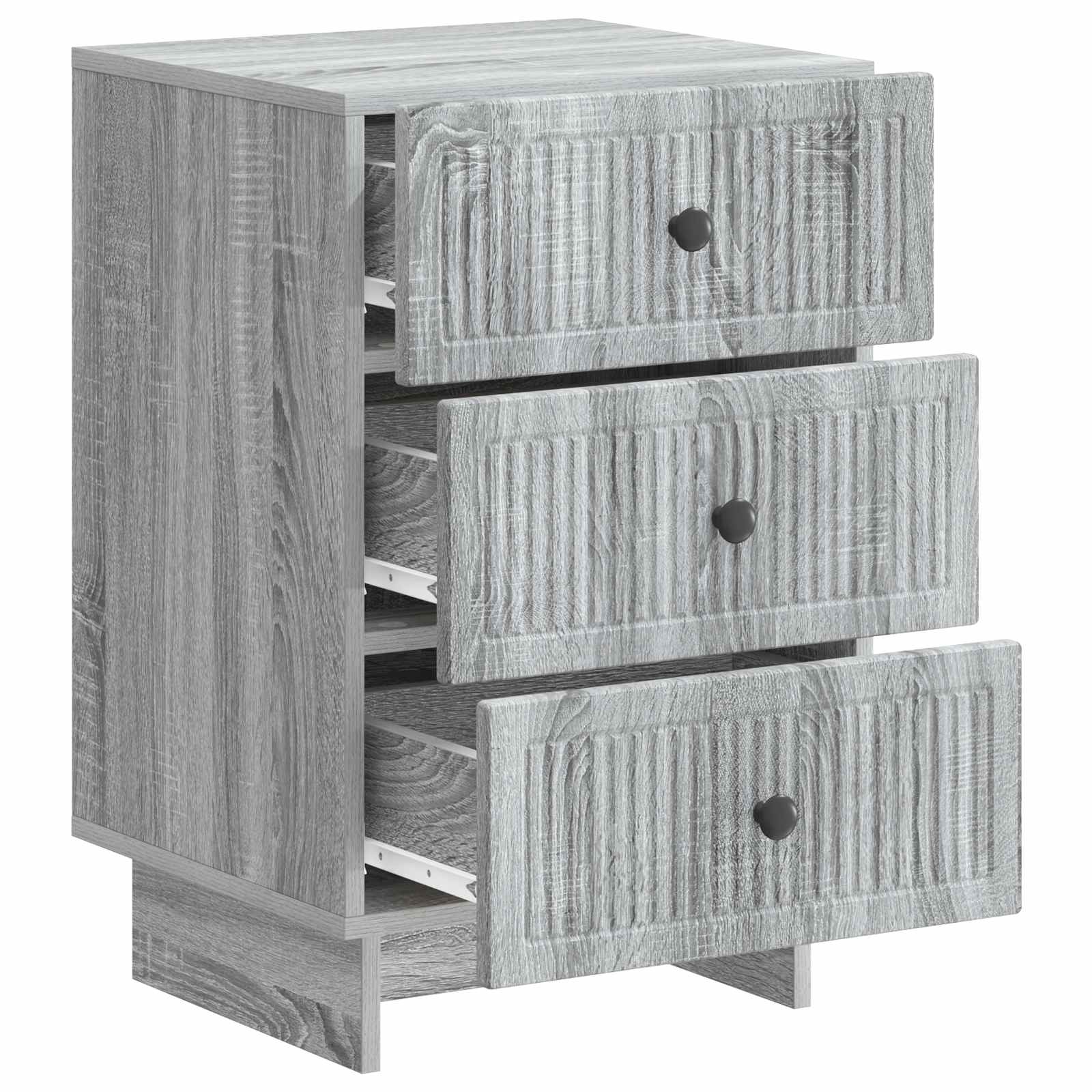 Noćni ormar Siva sonoma 43 x 41 x 66,5 cm Konstruirano drvo
