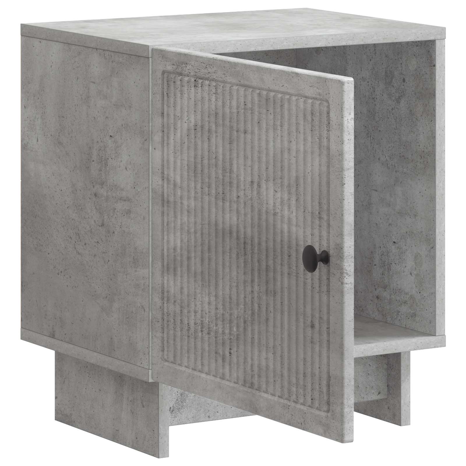 Noćni ormar 2 pcs Betonska siva 43 x 34,5 x 50 cm