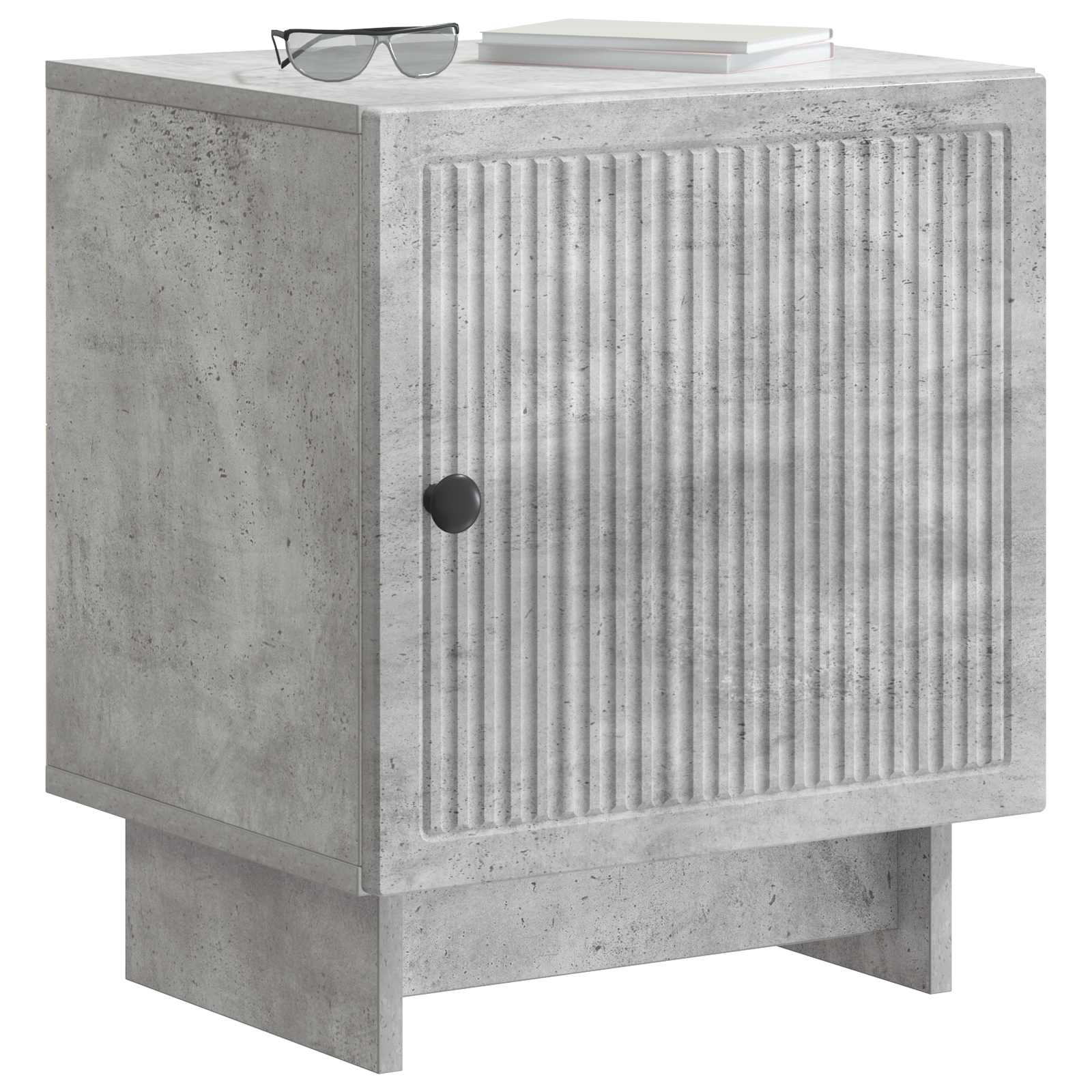 Noćni ormar 2 pcs Betonska siva 43 x 34,5 x 50 cm