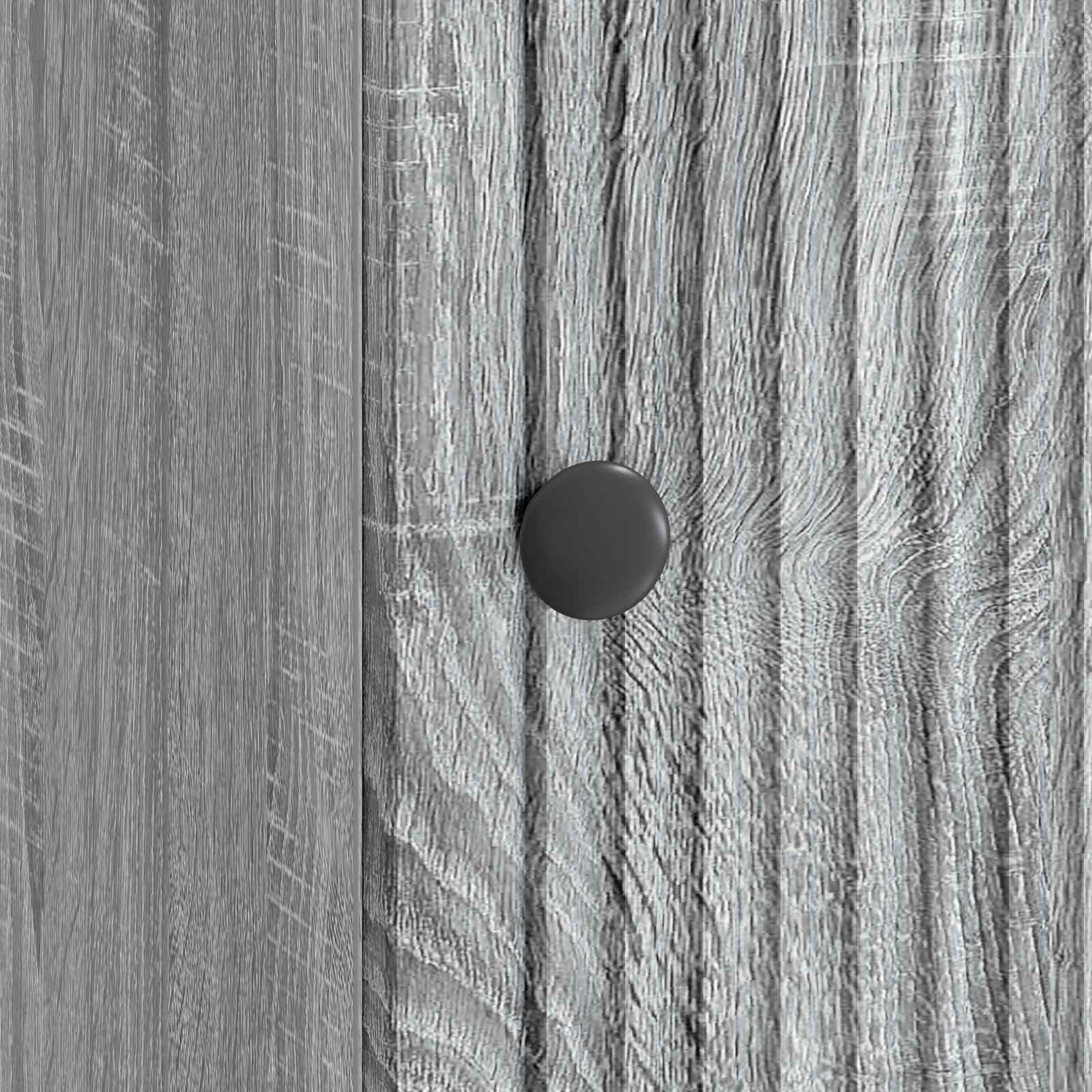 Noćni ormar Siva sonoma 43 x 34,5 x 50 cm Konstruirano drvo