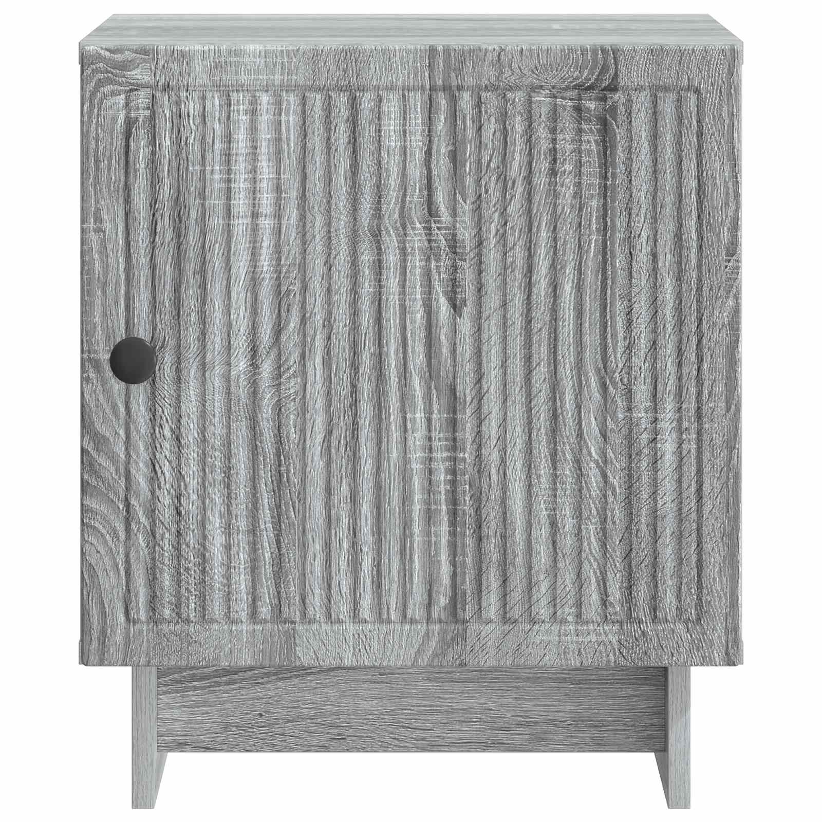 Noćni ormar 2 pcs Siva sonoma 43 x 34,5 x 50 cm