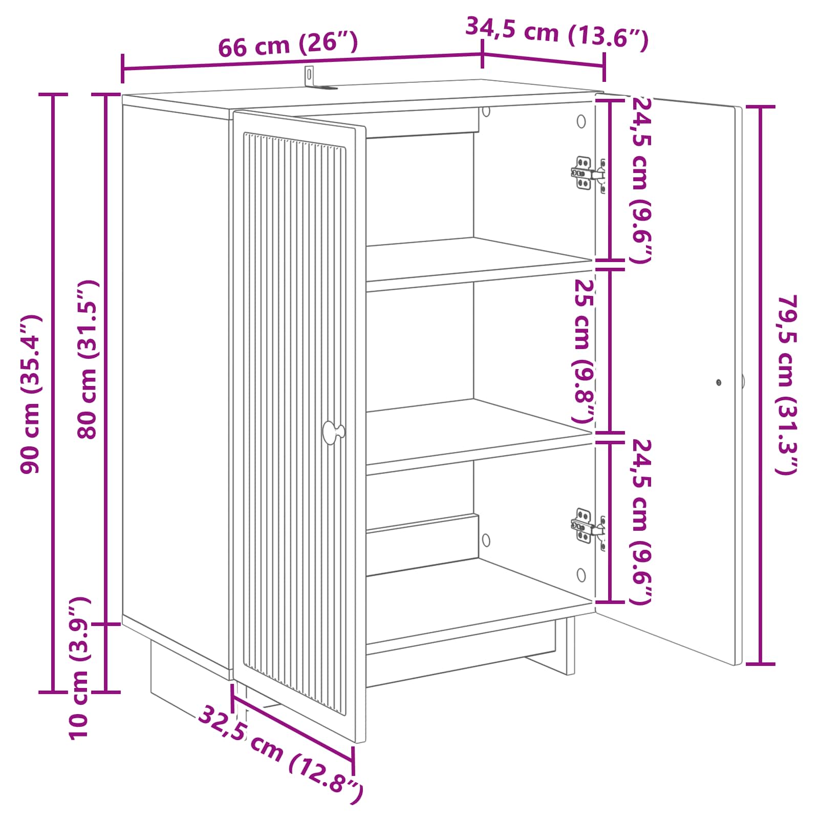Kreveta Staro drvo 66 x 34,5 x 90 cm Konstruirano drvo