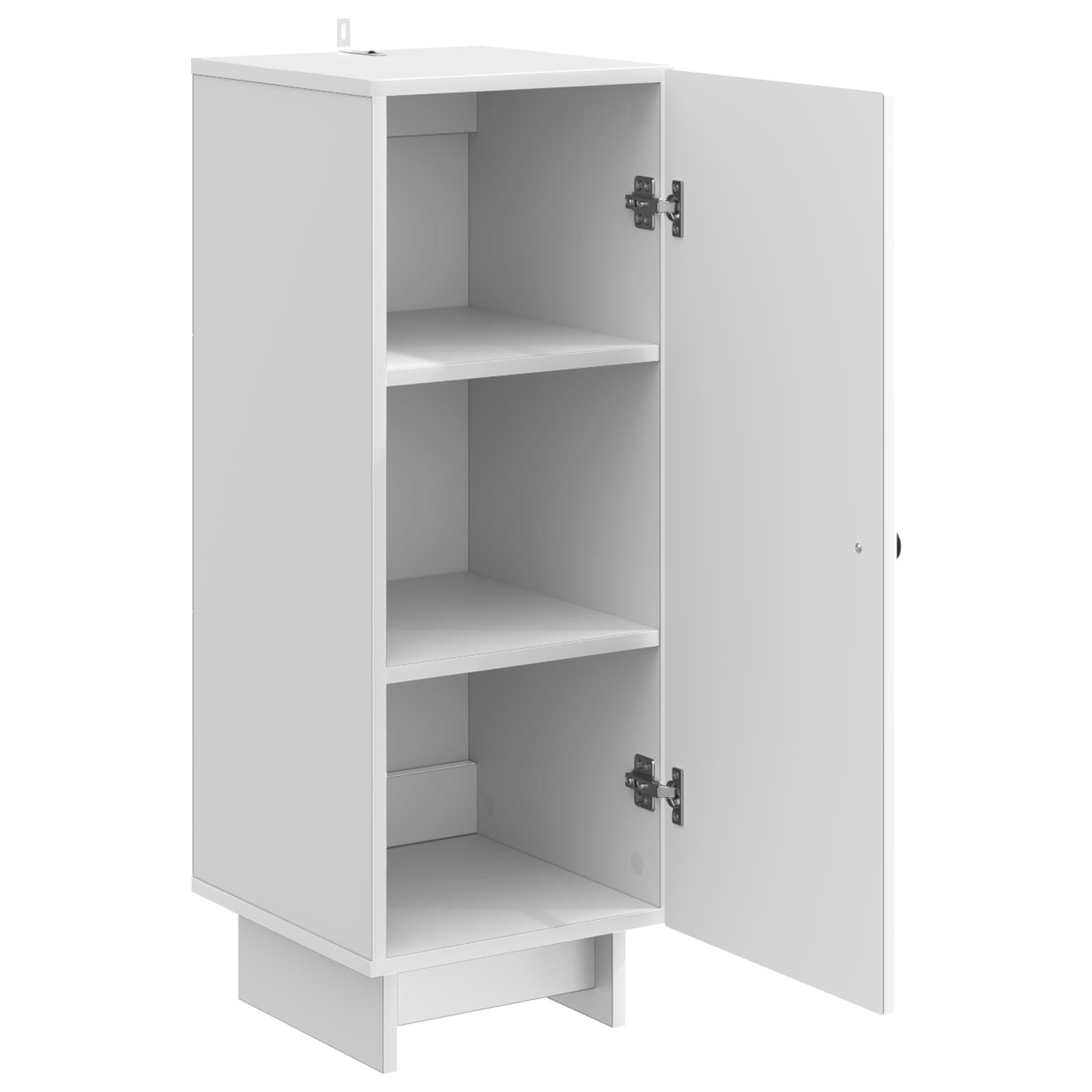 Kreveta Bijela visokog sjaja 33 x 34,5 x 90 cm