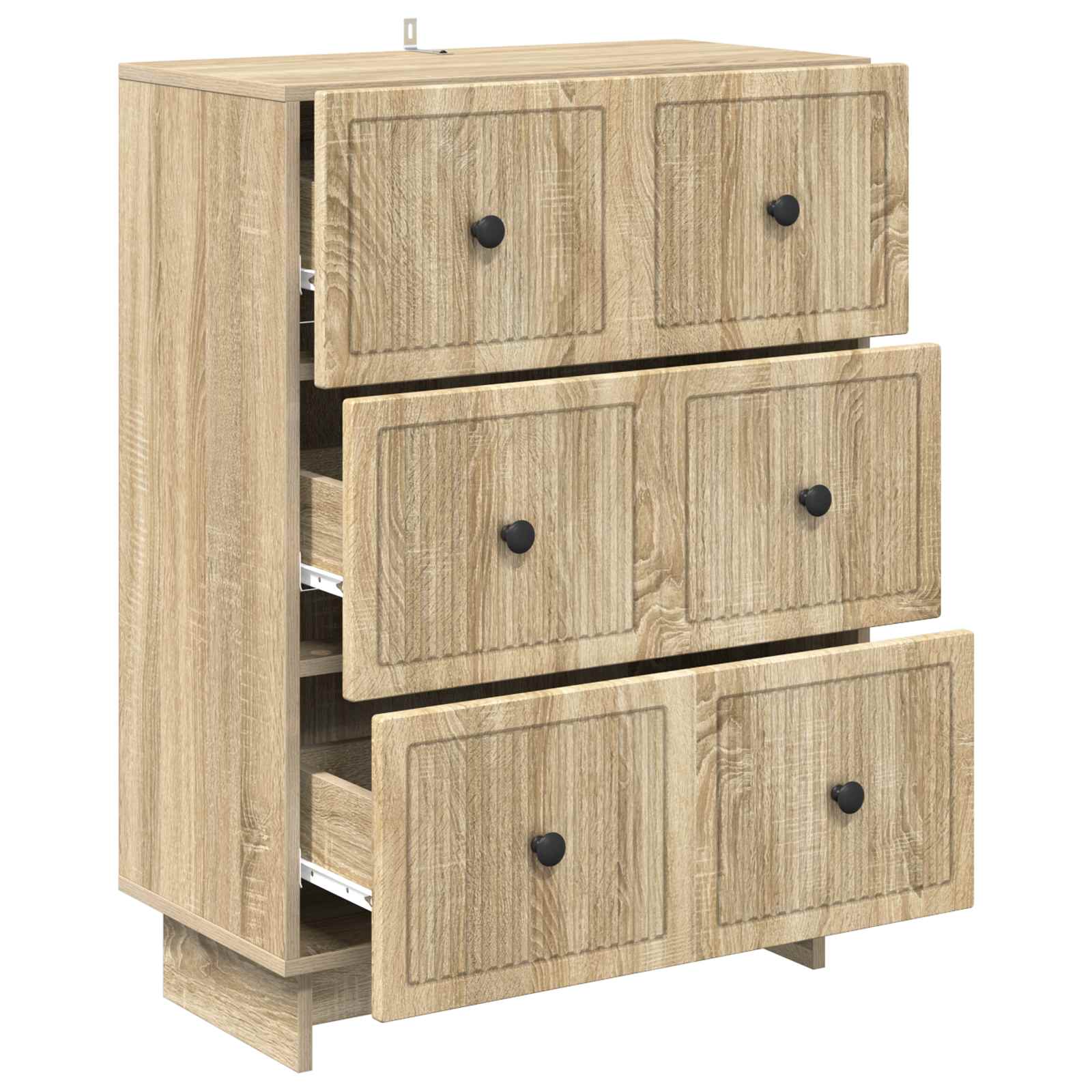 Ormar s ladicama Hrast sonoma 66 x 34,5 x 90 cm