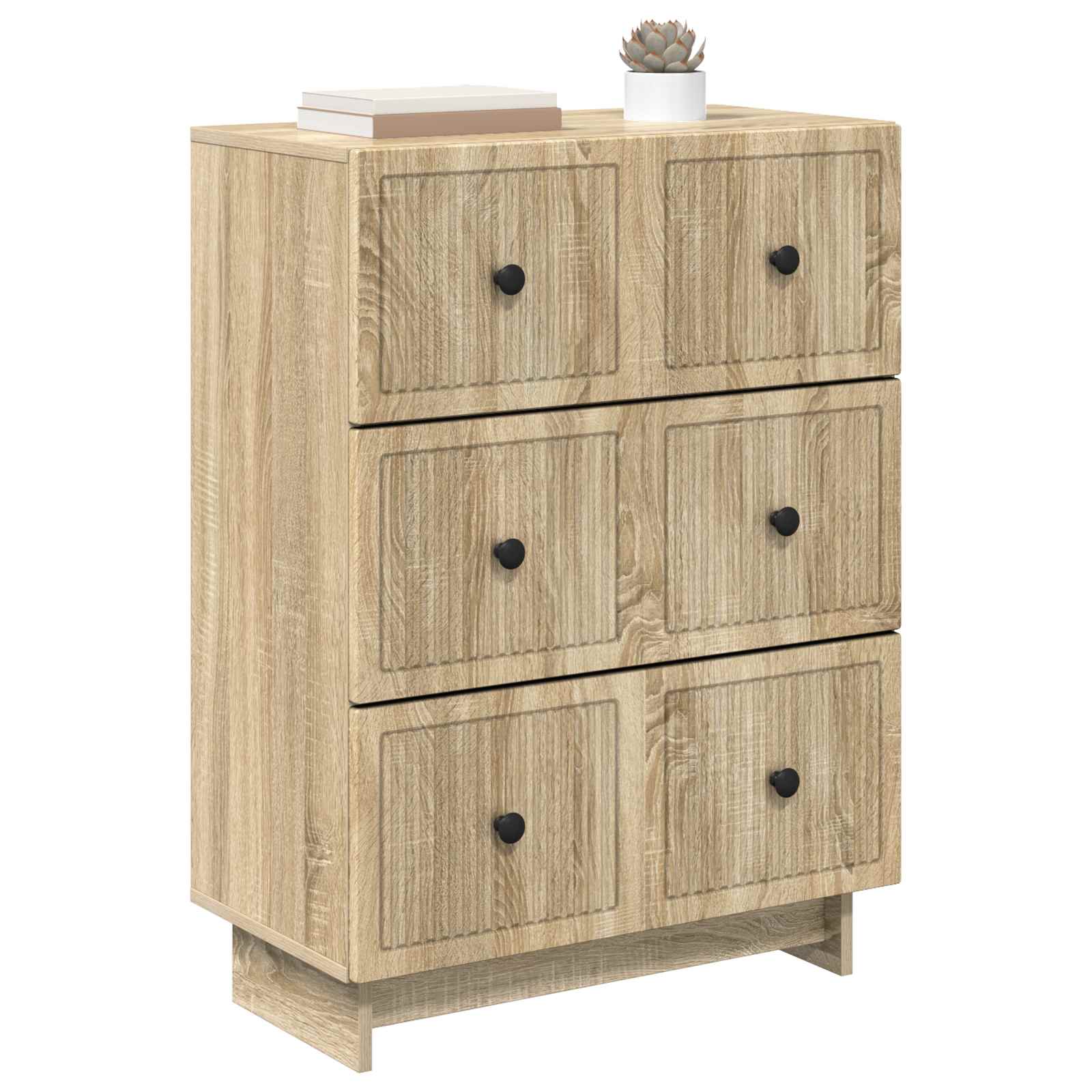 Ormar s ladicama Hrast sonoma 66 x 34,5 x 90 cm