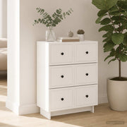 Ormar s ladicama Bijela visokog sjaja 66 x 34,5 x 90 cm