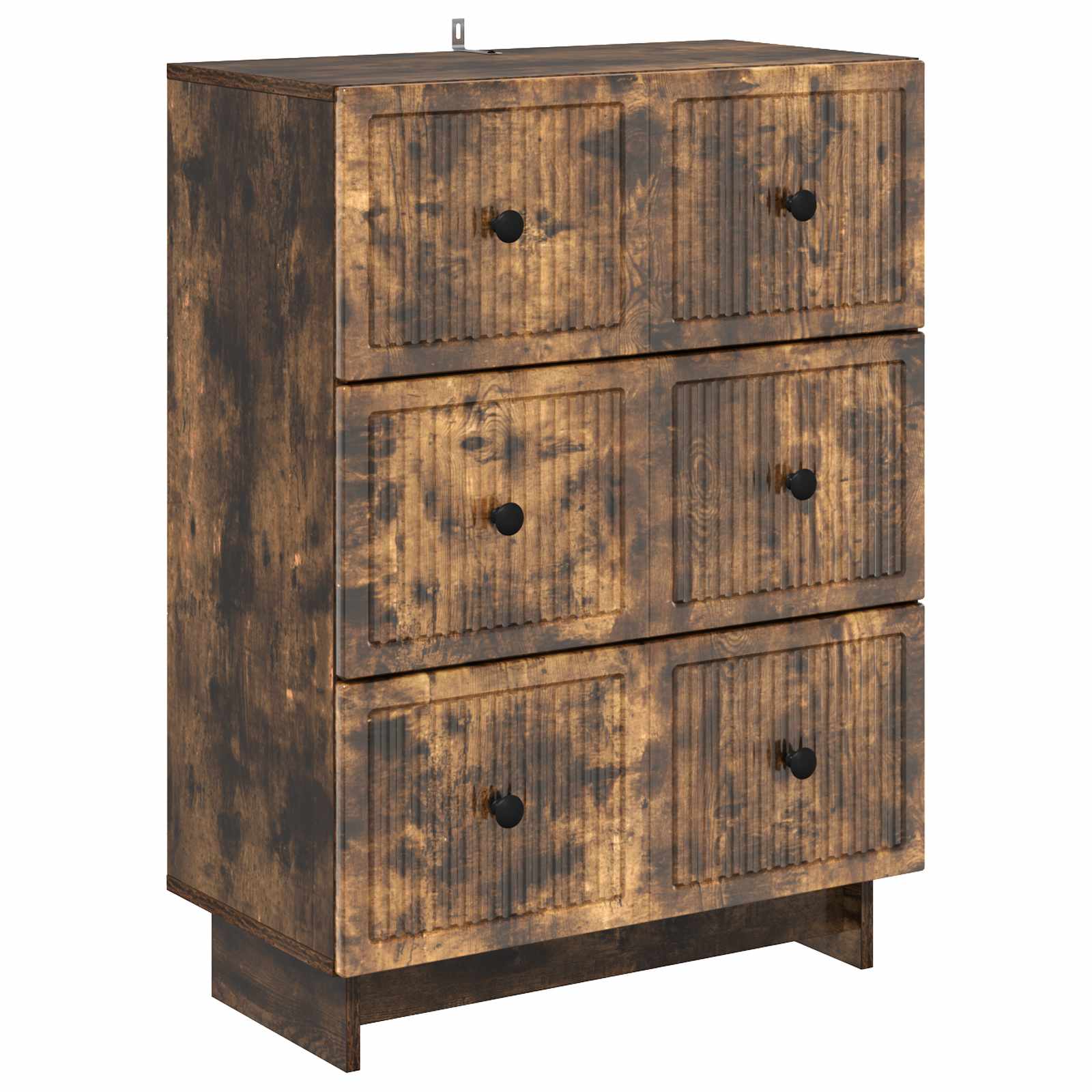 Ormar s ladicama Dimljeni hrast 66 x 34,5 x 90 cm