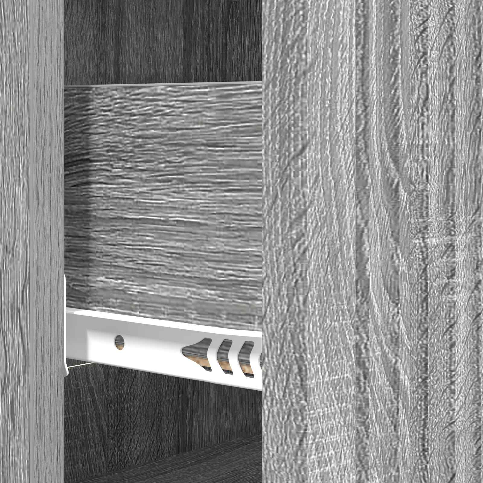 Ormar s ladicama Siva sonoma 66 x 34,5 x 90 cm