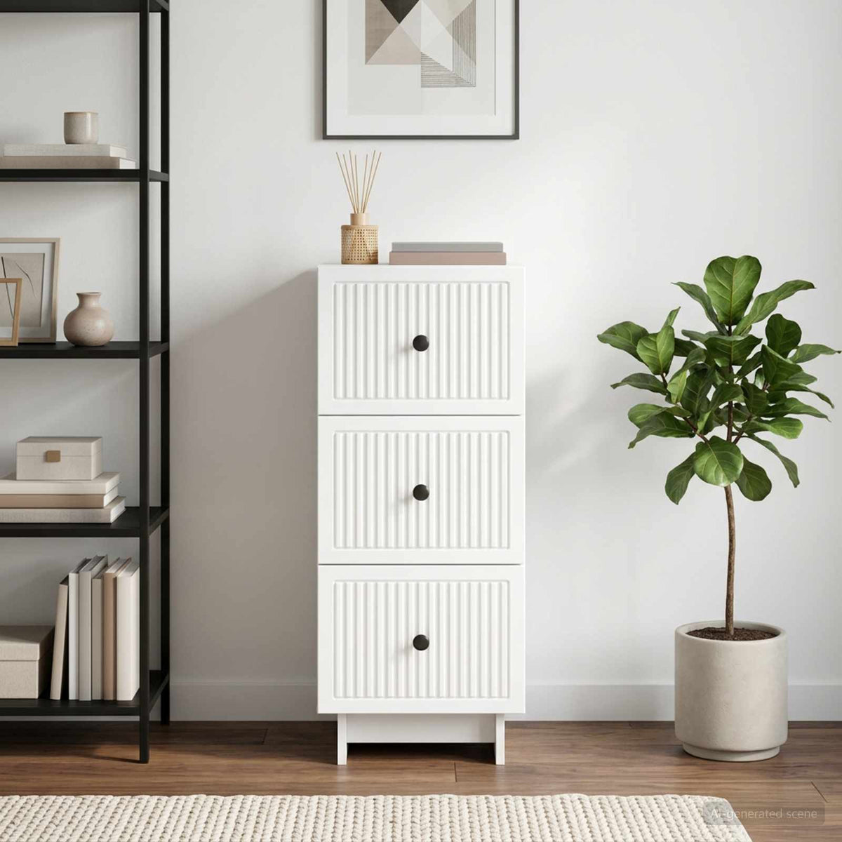 Ormar s ladicama 33 x 34,5 x 90 cm Konstruirano drvo