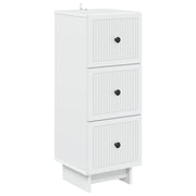 Ormar s ladicama Bijela 33 x 34,5 x 90 cm Konstruirano drvo