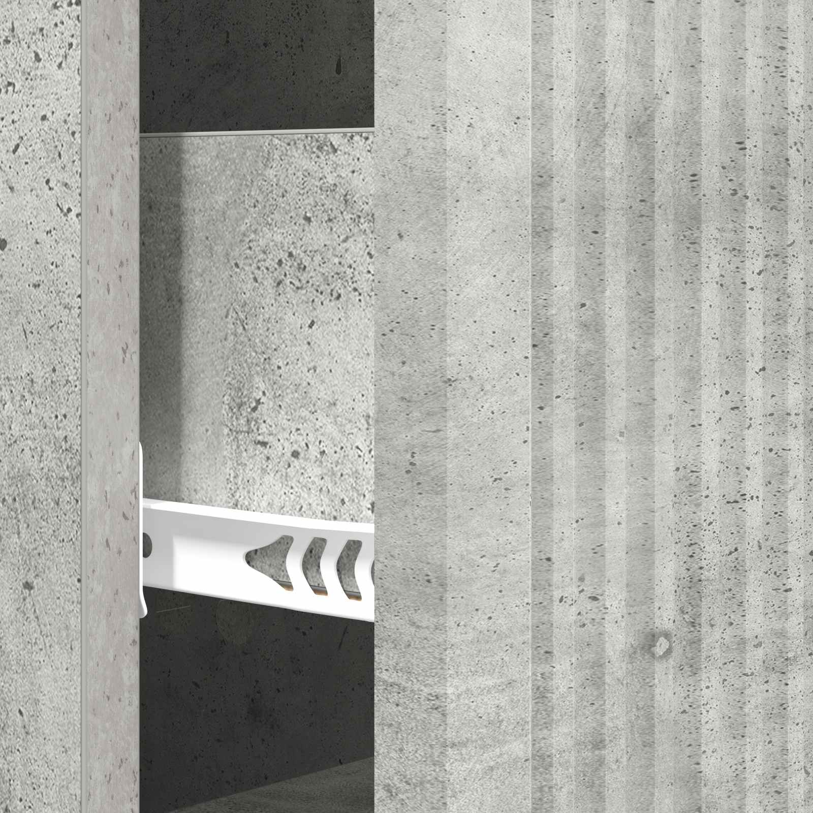 Ormar s ladicama Betonska siva 33 x 34,5 x 90 cm