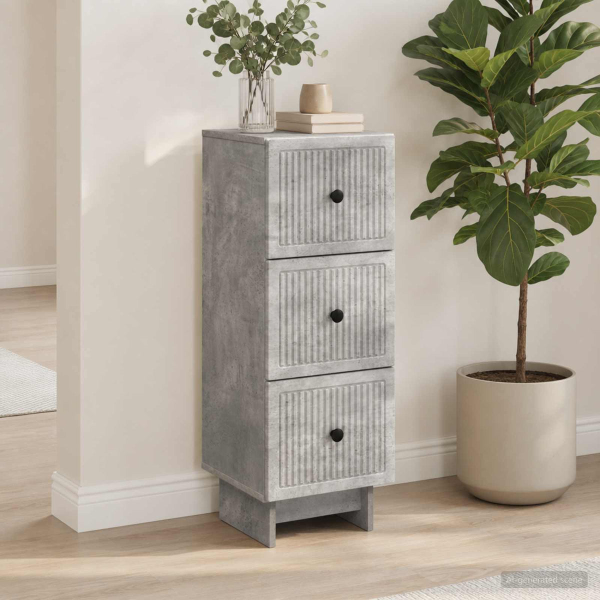 Ormar s ladicama 33 x 34,5 x 90 cm Konstruirano drvo