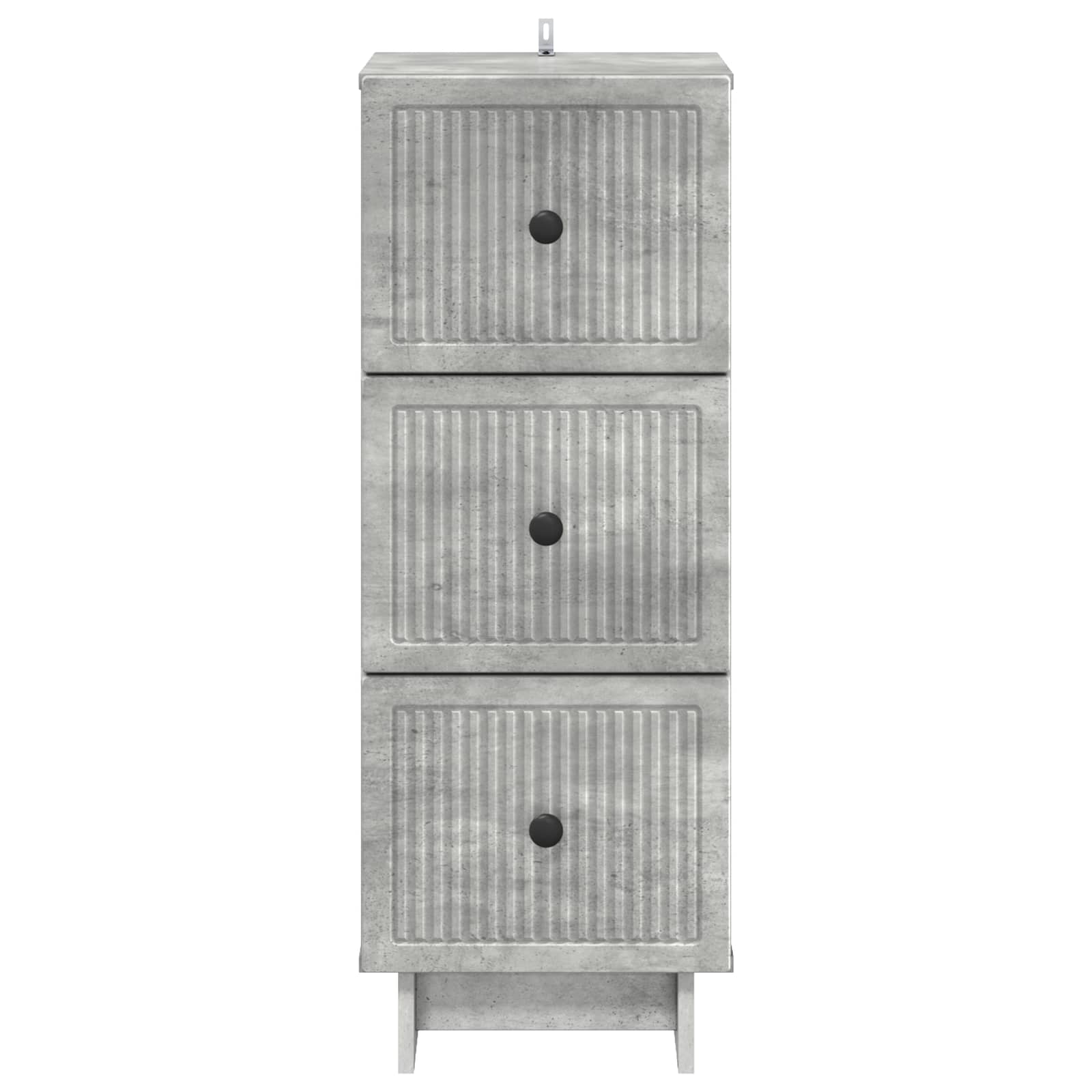 Ormar s ladicama Betonska siva 33 x 34,5 x 90 cm
