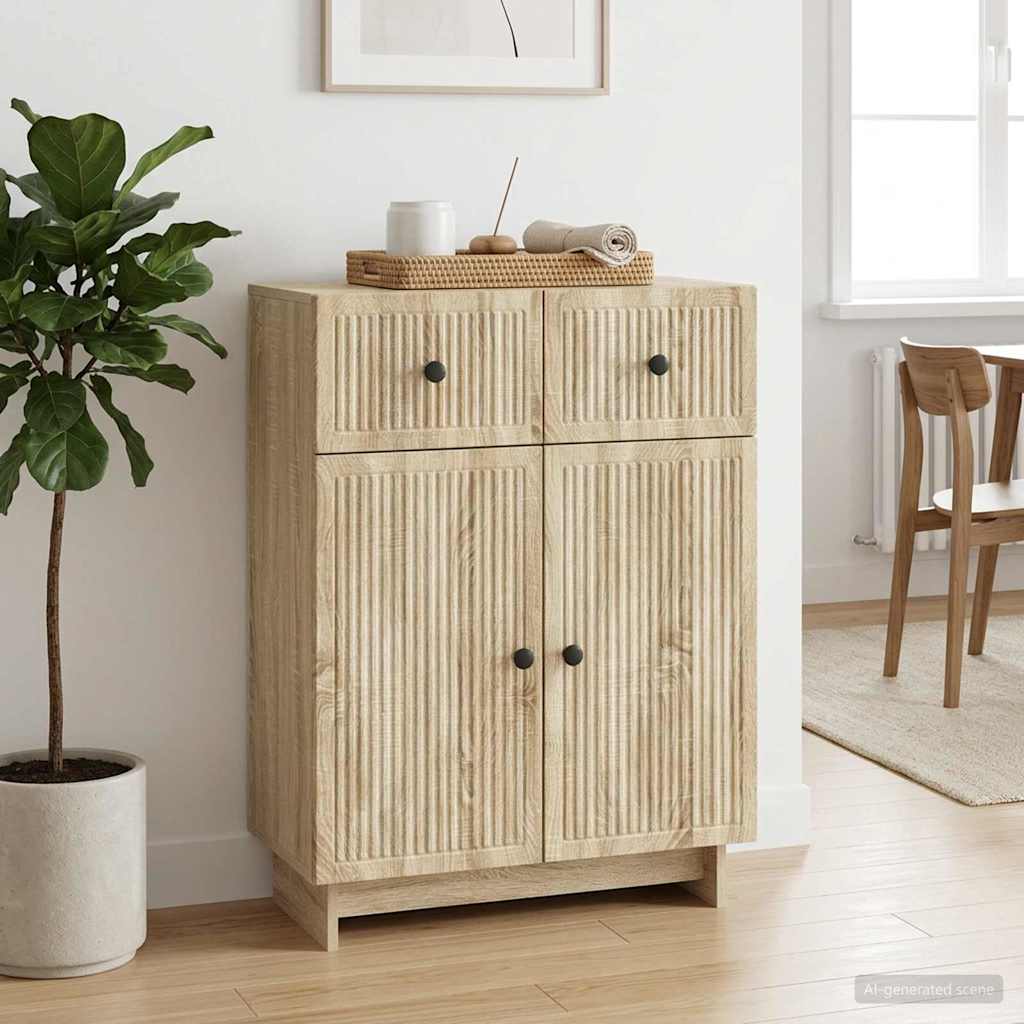 Kreveta Hrast sonoma 66 x 34,5 x 90 cm Konstruirano drvo