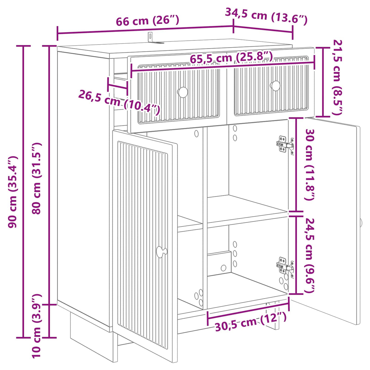 Kreveta Hrast sonoma 66 x 34,5 x 90 cm Konstruirano drvo
