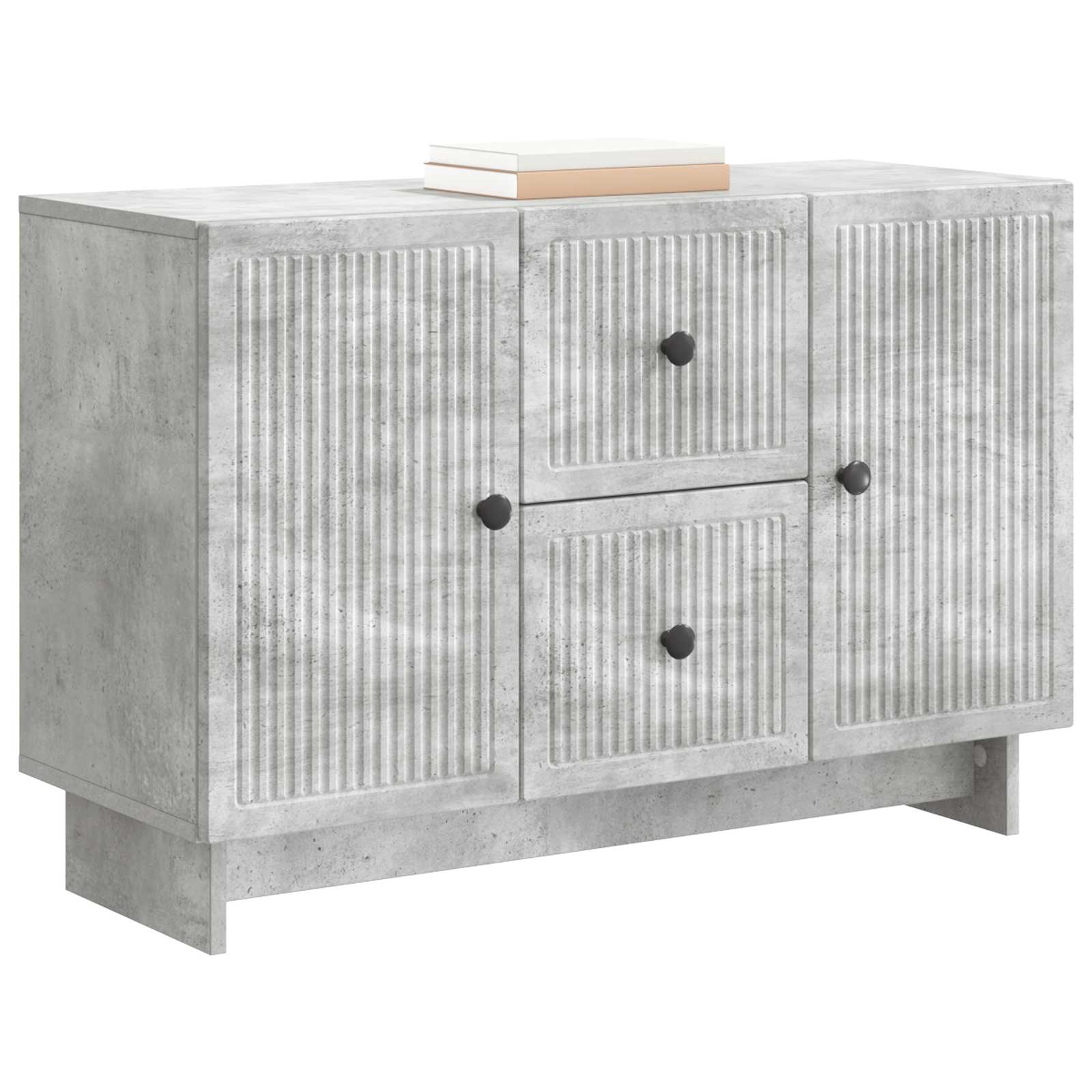 Kreveta Betonska siva 89 x 34,5 x 60 cm Konstruirano drvo
