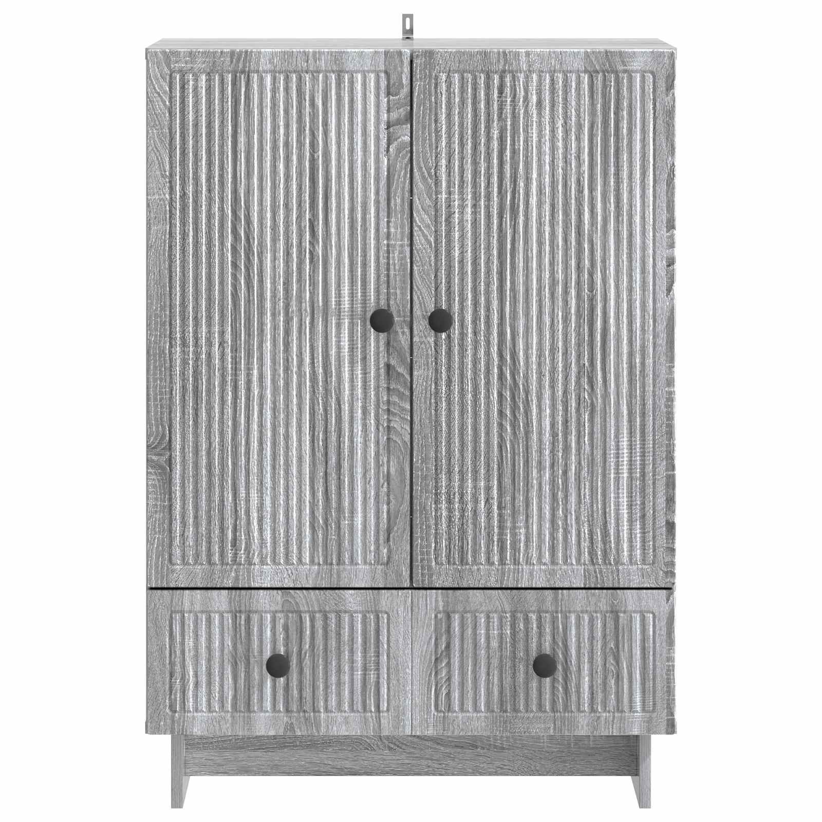 Kreveta Sivi Sonoma 66 x 34,5 x 95 cm Konstrukcijsko drvo