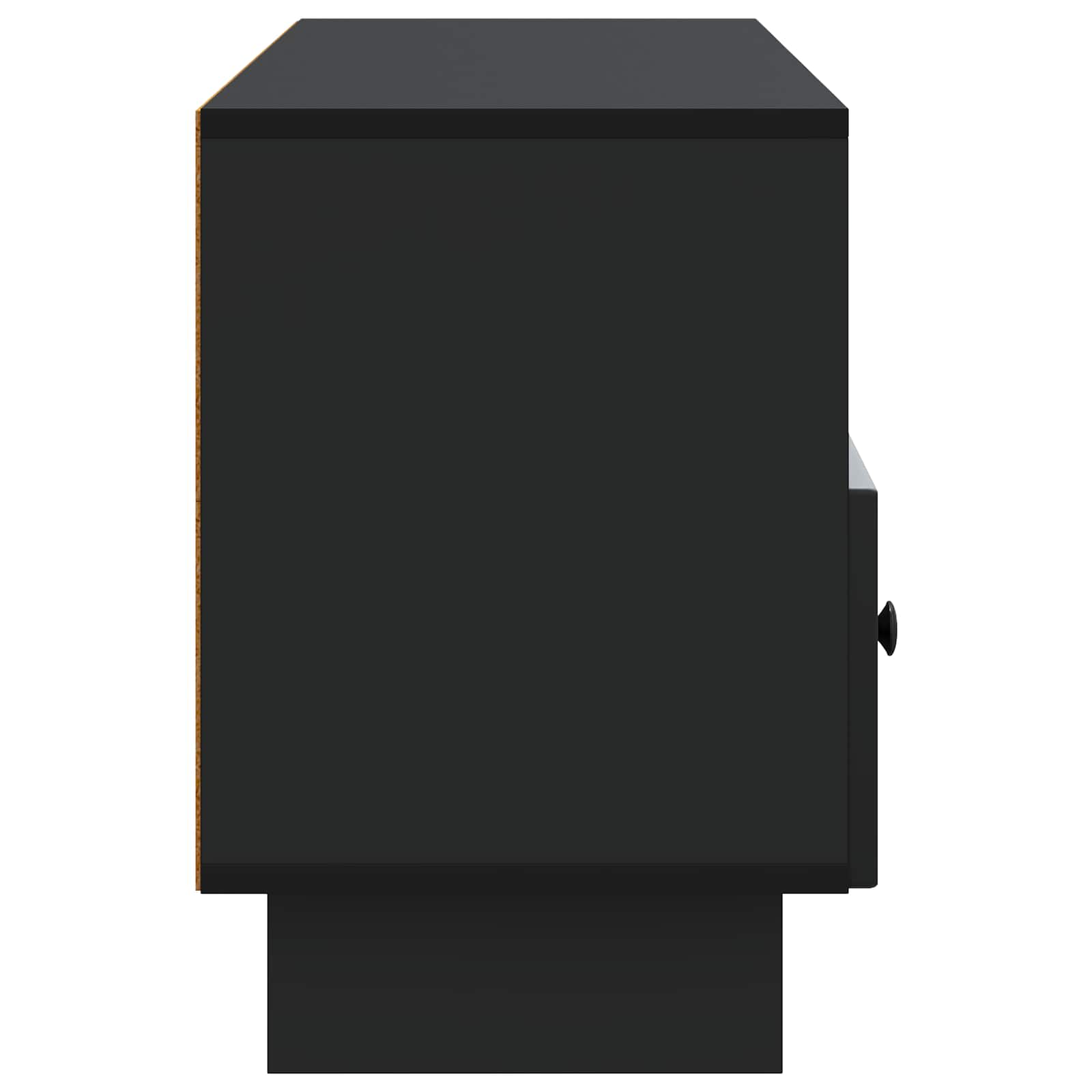 TV ormar s ladicama Crna 102 x 34,5 x 50 cm Konstruirano drvo