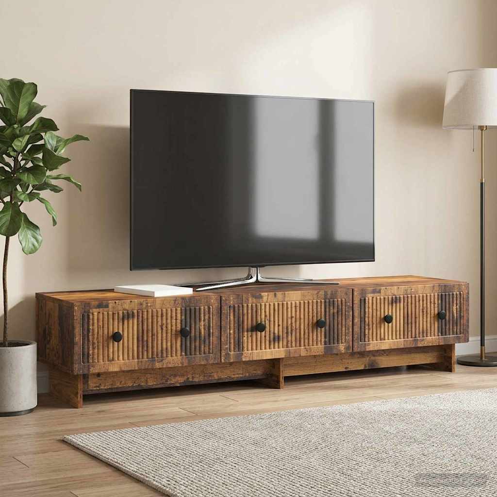 TV ormar Staro drvo 147 x 34,5 x 30 cm Konstruirano drvo