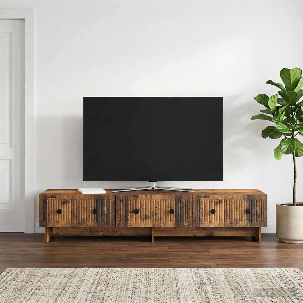 TV ormar Staro drvo 147 x 34,5 x 30 cm Konstruirano drvo
