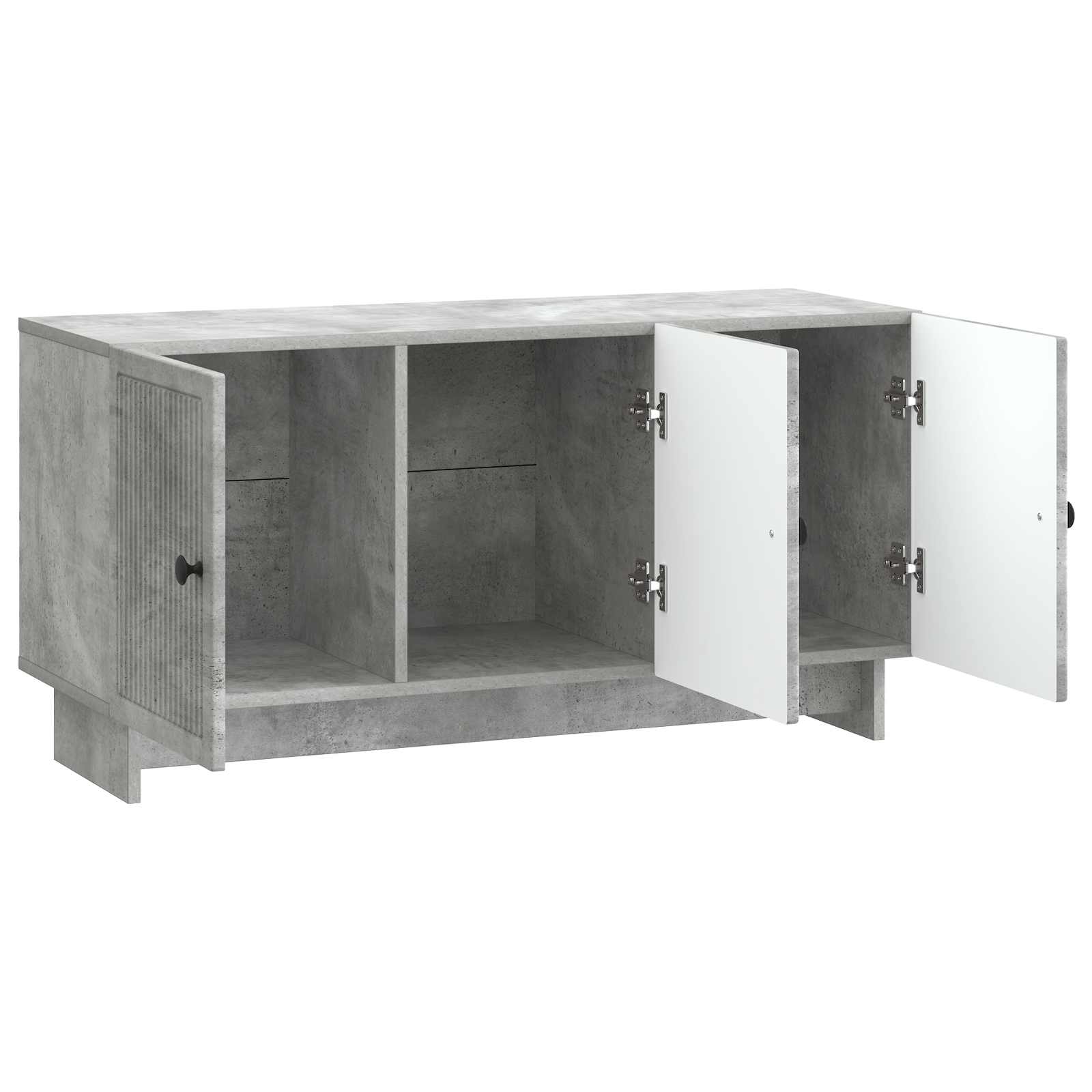 TV ormar Betonska siva 99 x 34,5 x 50 cm Konstruirano drvo