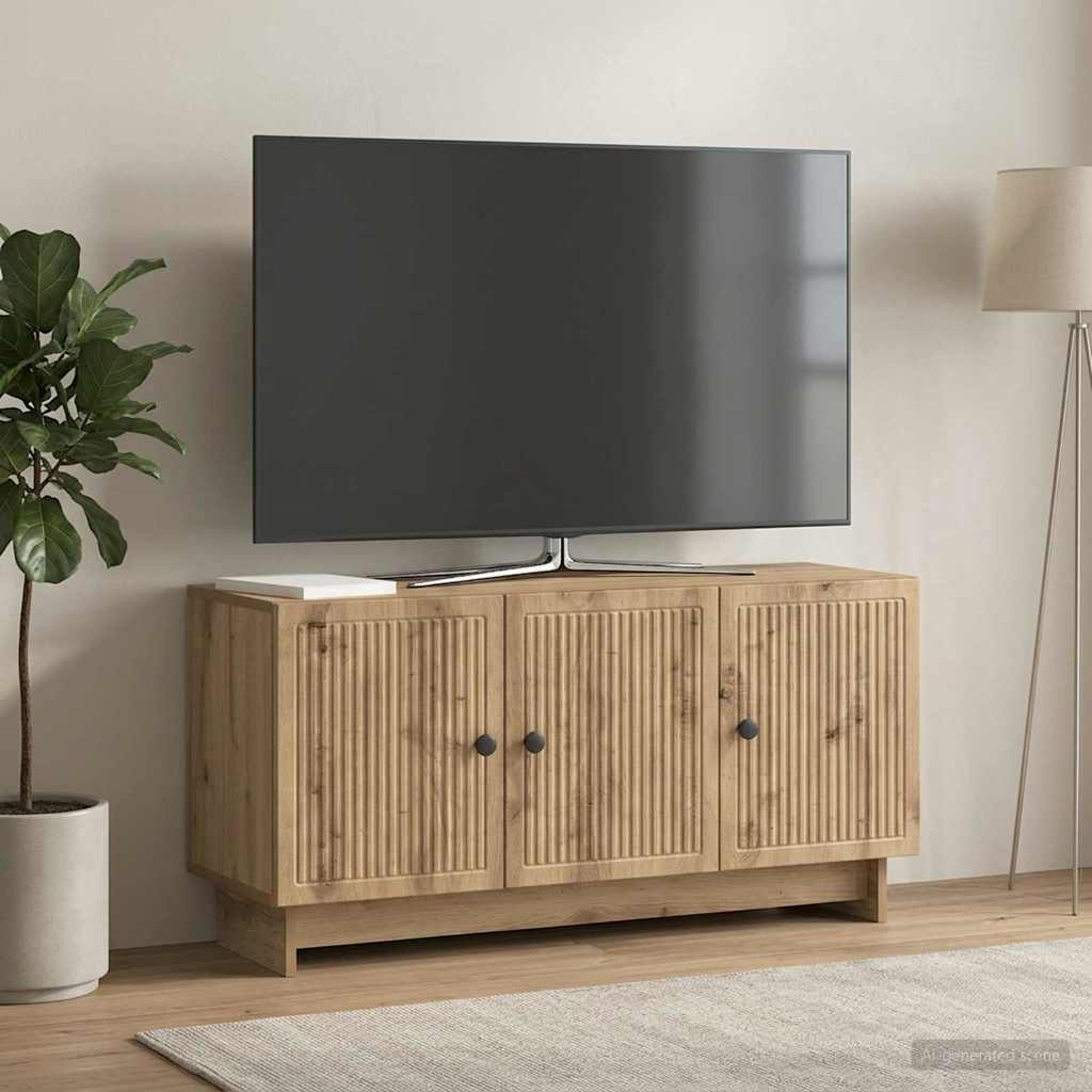 TV ormar 99 x 34,5 x 50 cm Hrast artisan Konstruirano drvo
