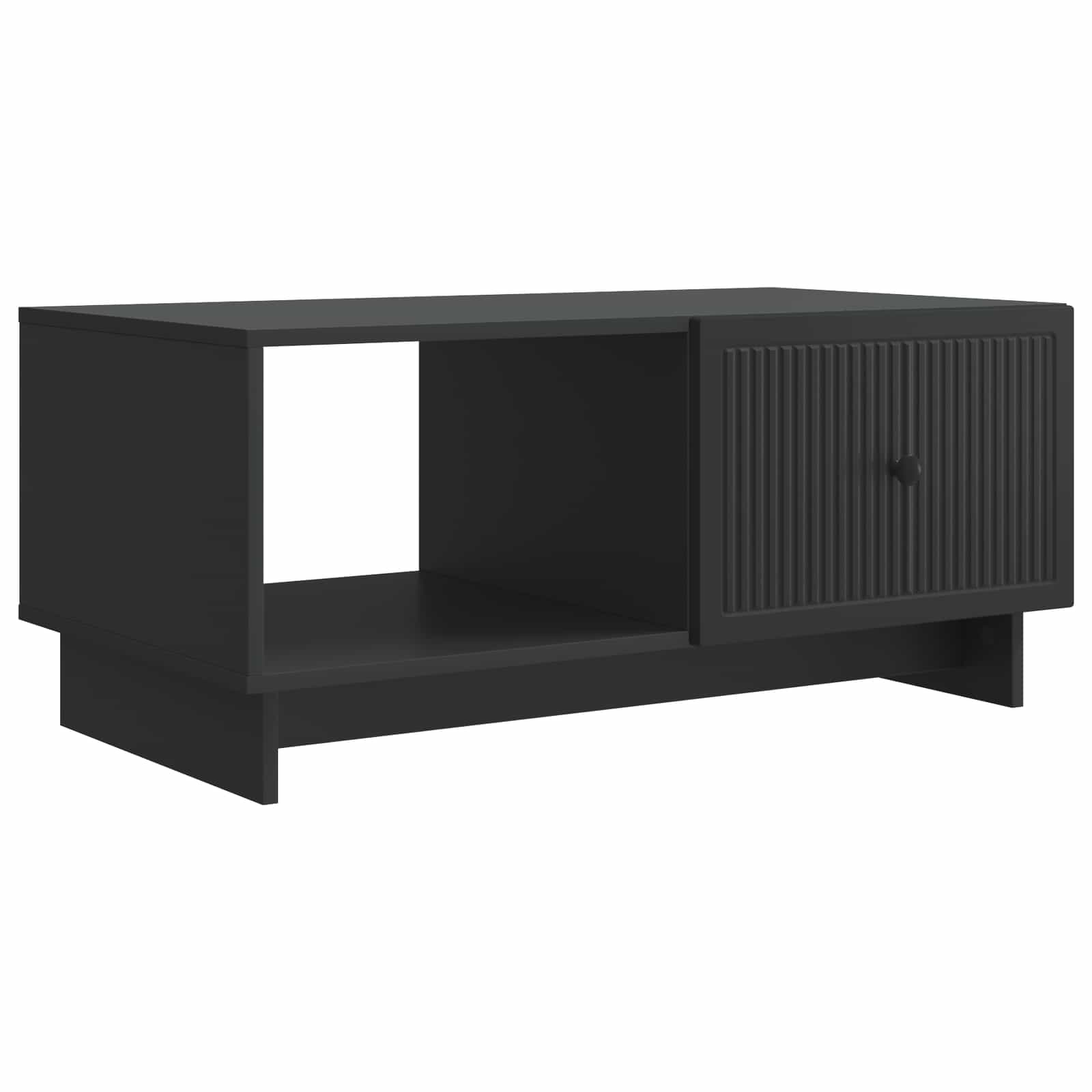 Kava Stol Crna 90 x 50 x 40 cm Konstruirano drvo
