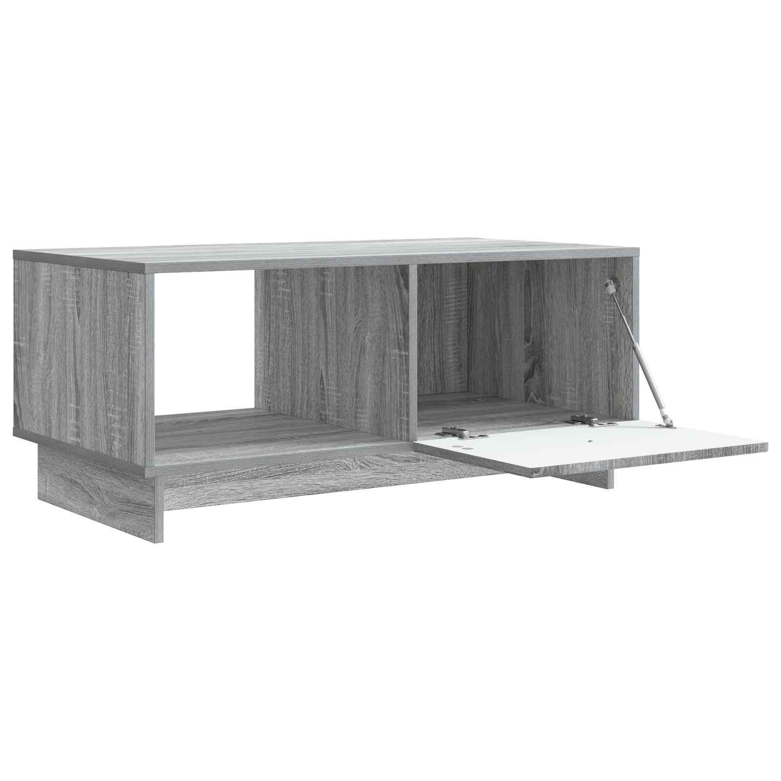 Kava Stol Siva sonoma 90 x 50 x 40 cm Konstruirano drvo