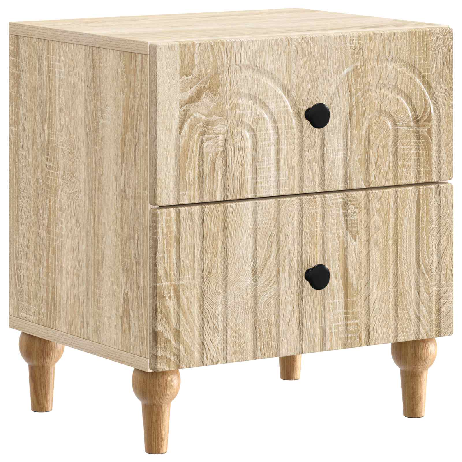 Noćni ormar Hrast sonoma 43 x 34,5 x 48 cm Konstruirano drvo