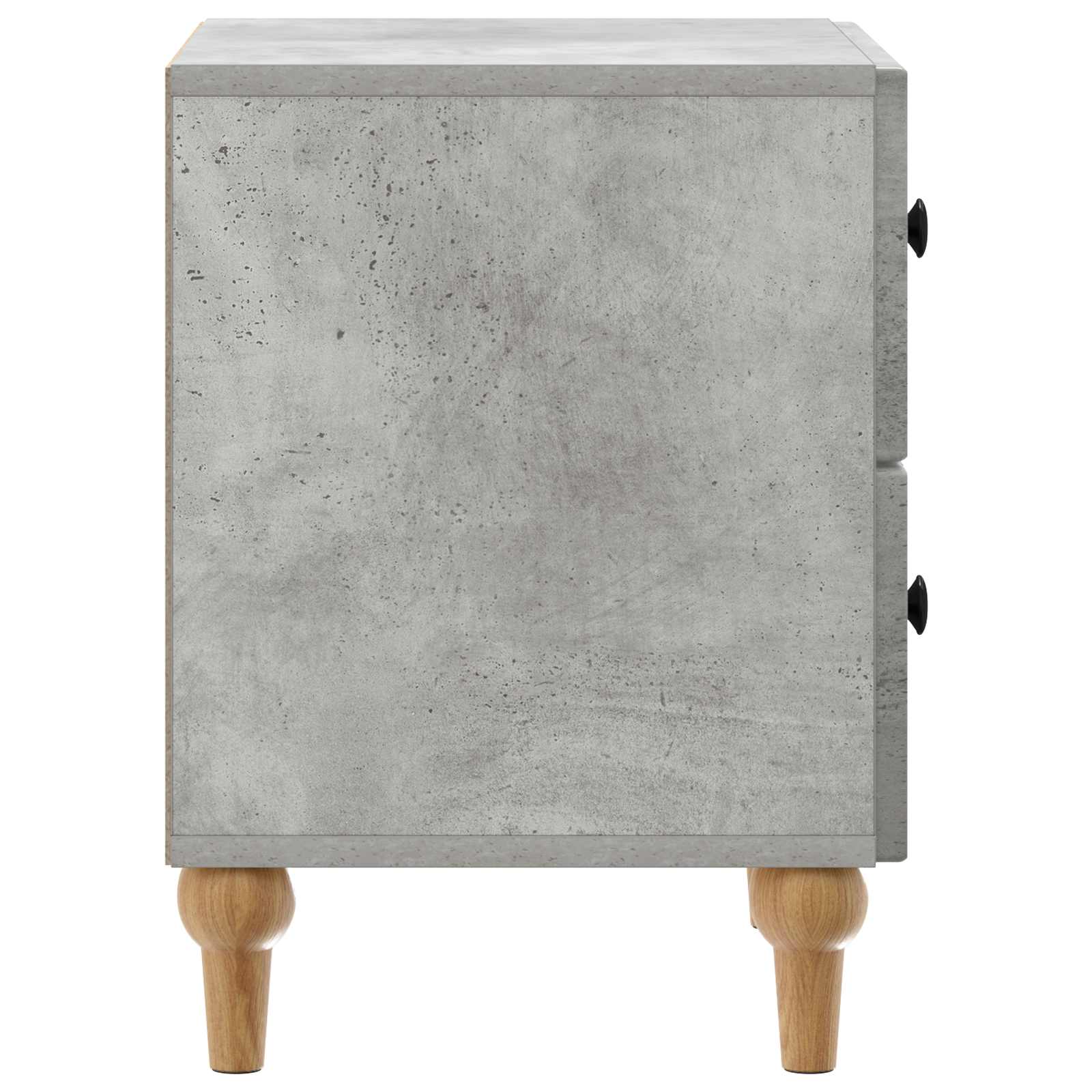 Noćni ormar Betonska siva 43 x 34,5 x 48 cm Konstruirano drvo