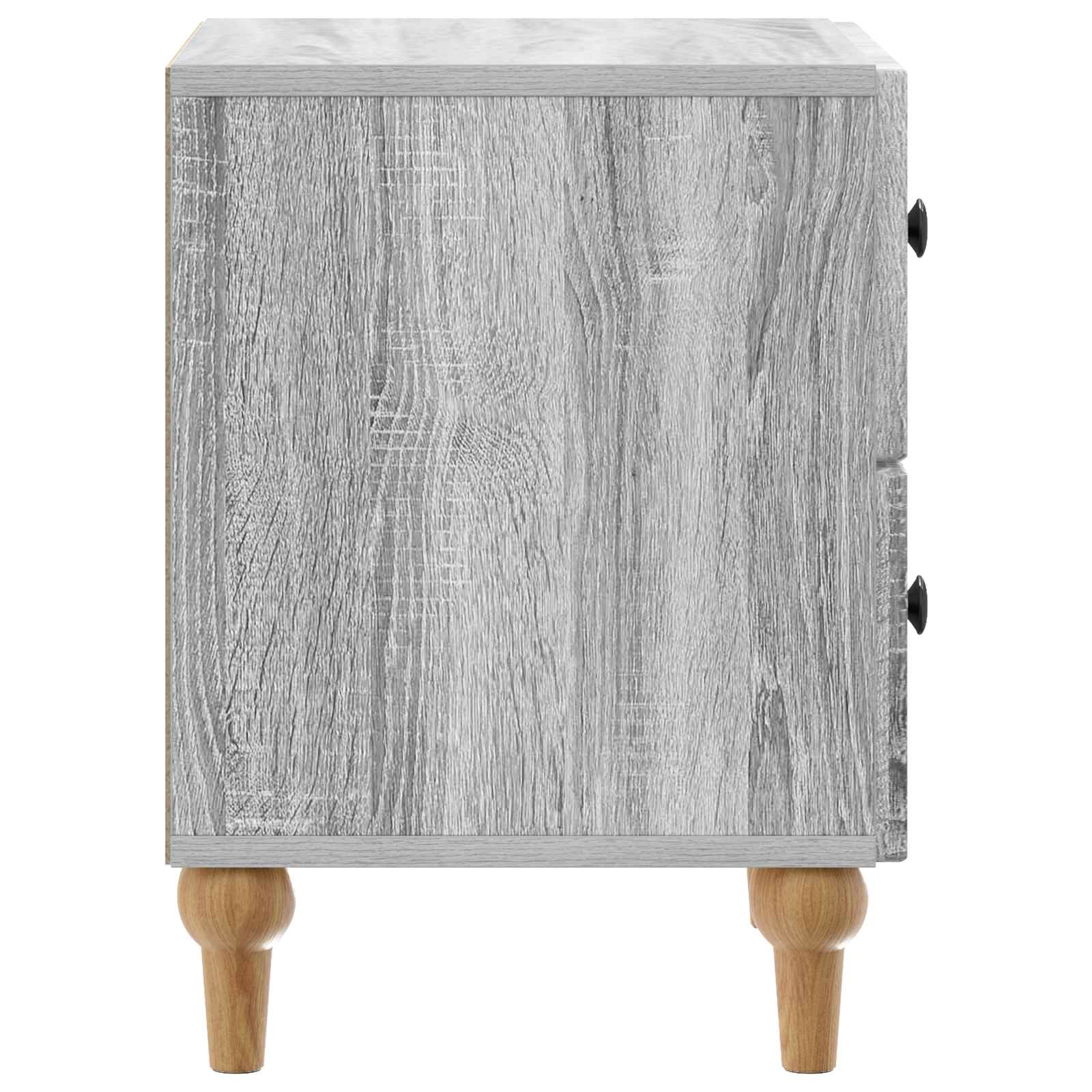 Noćni ormar Siva sonoma 43 x 34,5 x 48 cm Konstruirano drvo