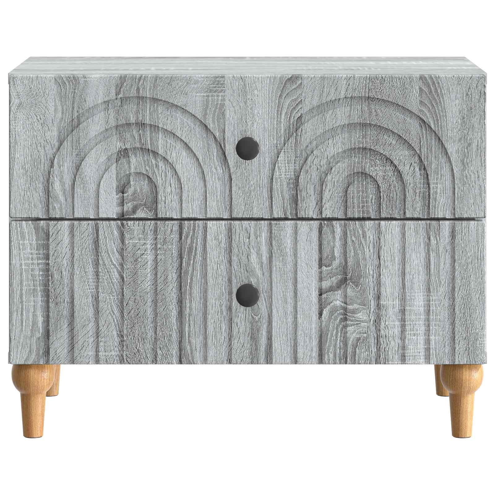 Noćni ormar Siva sonoma 62 x 34,5 x 48 cm Konstruirano drvo