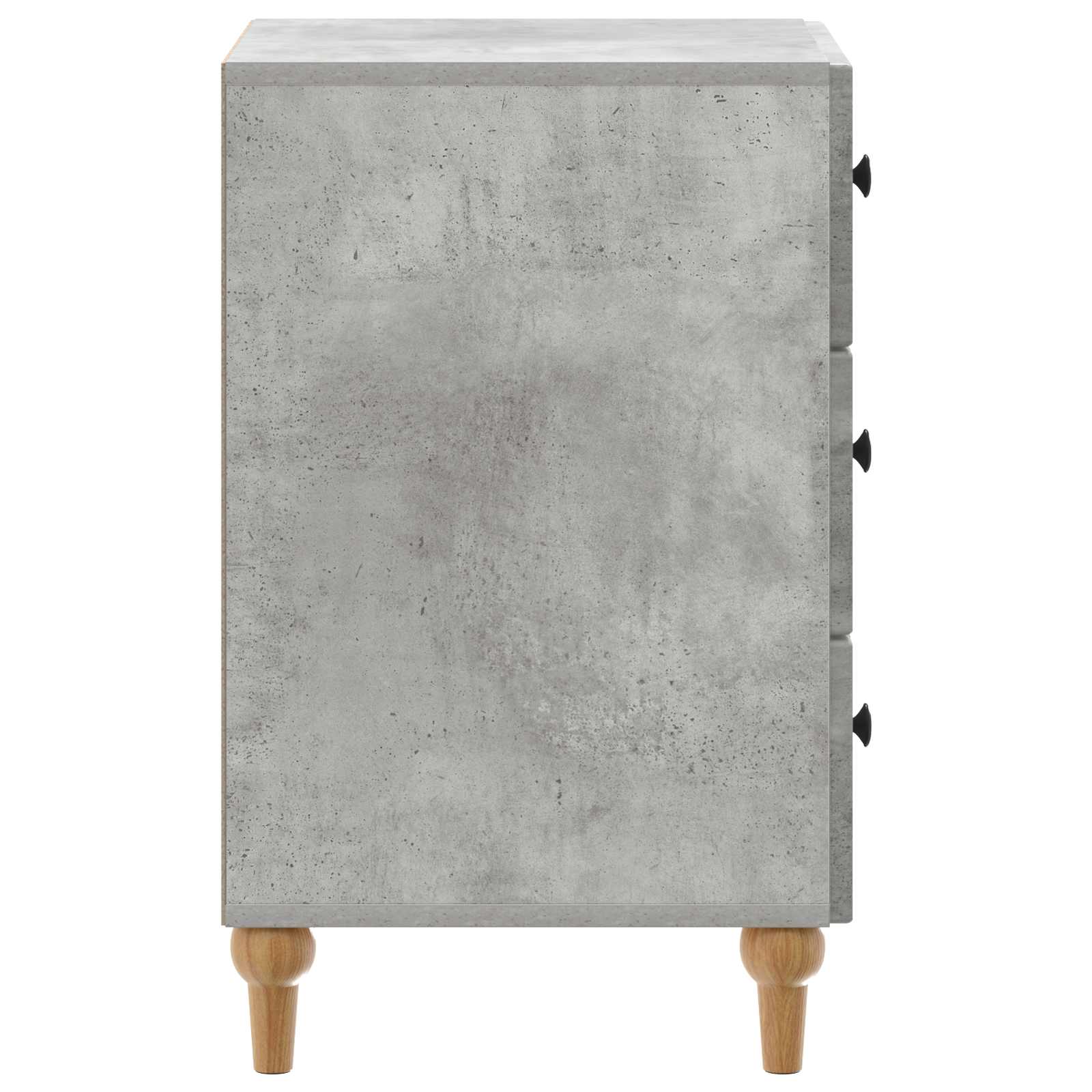 Noćni ormar Betonska siva 43x 41 x 66,5 cm Konstruirano drvo