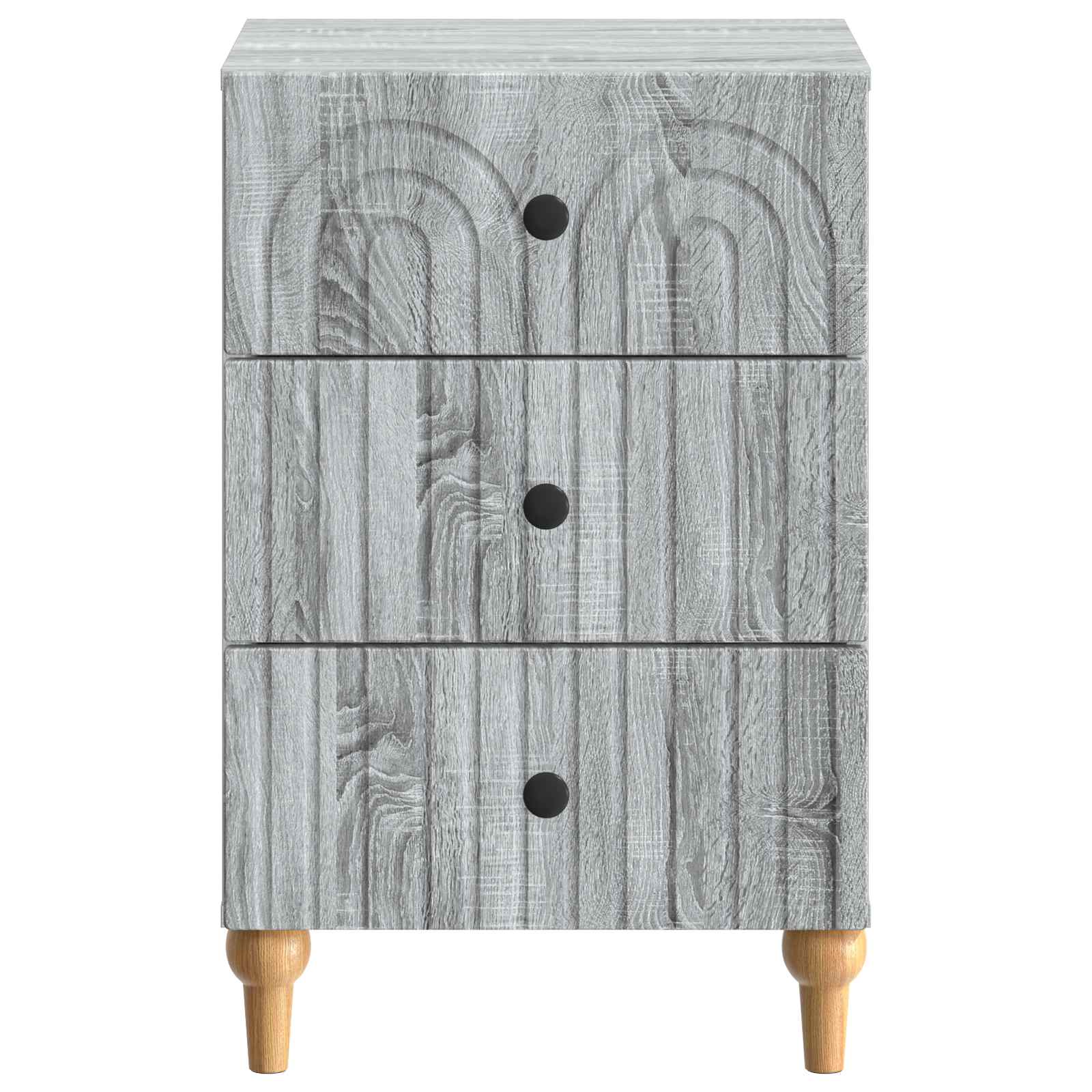 Noćni ormar Siva sonoma 43x 41 x 66,5 cm Konstruirano drvo