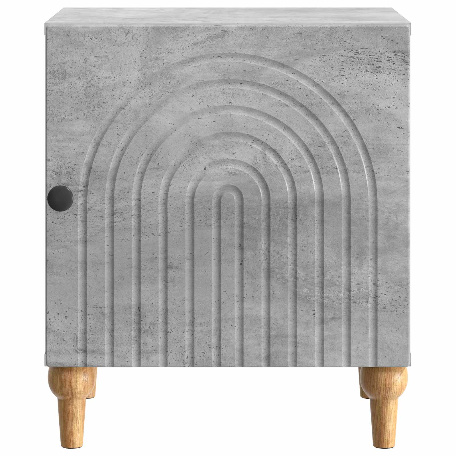 Noćni ormar 2 pcs Betonska siva 43 x 34,5 x 50 cm