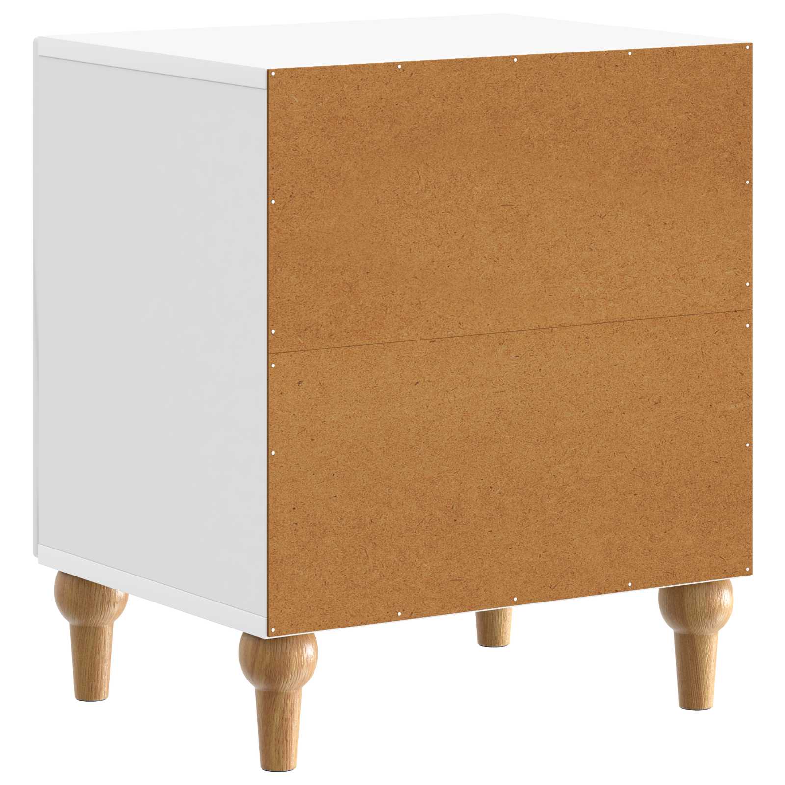 Noćni ormar 2 pcs Bijela visokog sjaja 43 x 34,5 x 50 cm