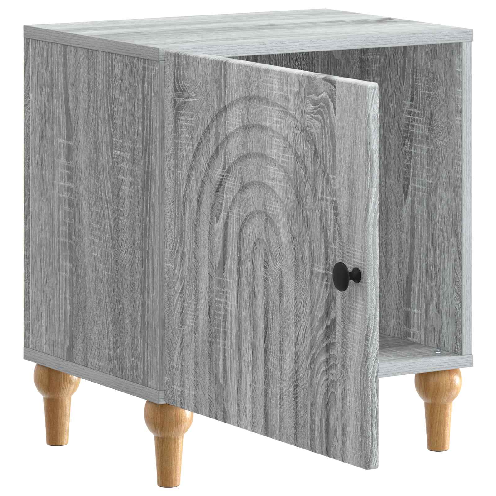 Noćni ormar Siva sonoma 43 x 34,5 x 50 cm Konstruirano drvo