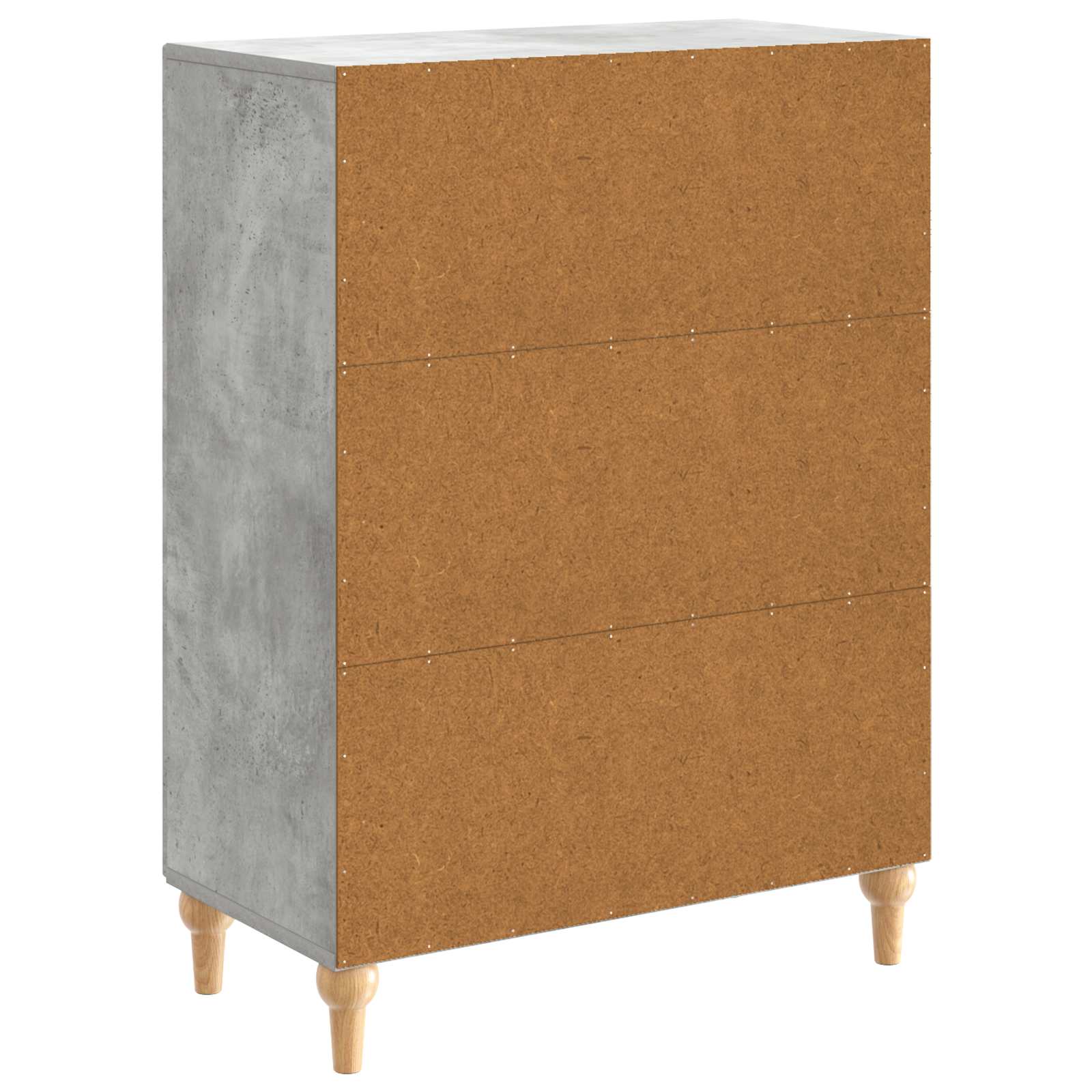 Kreveta Betonska siva 66 x 34,5 x 90 cm Konstruirano drvo