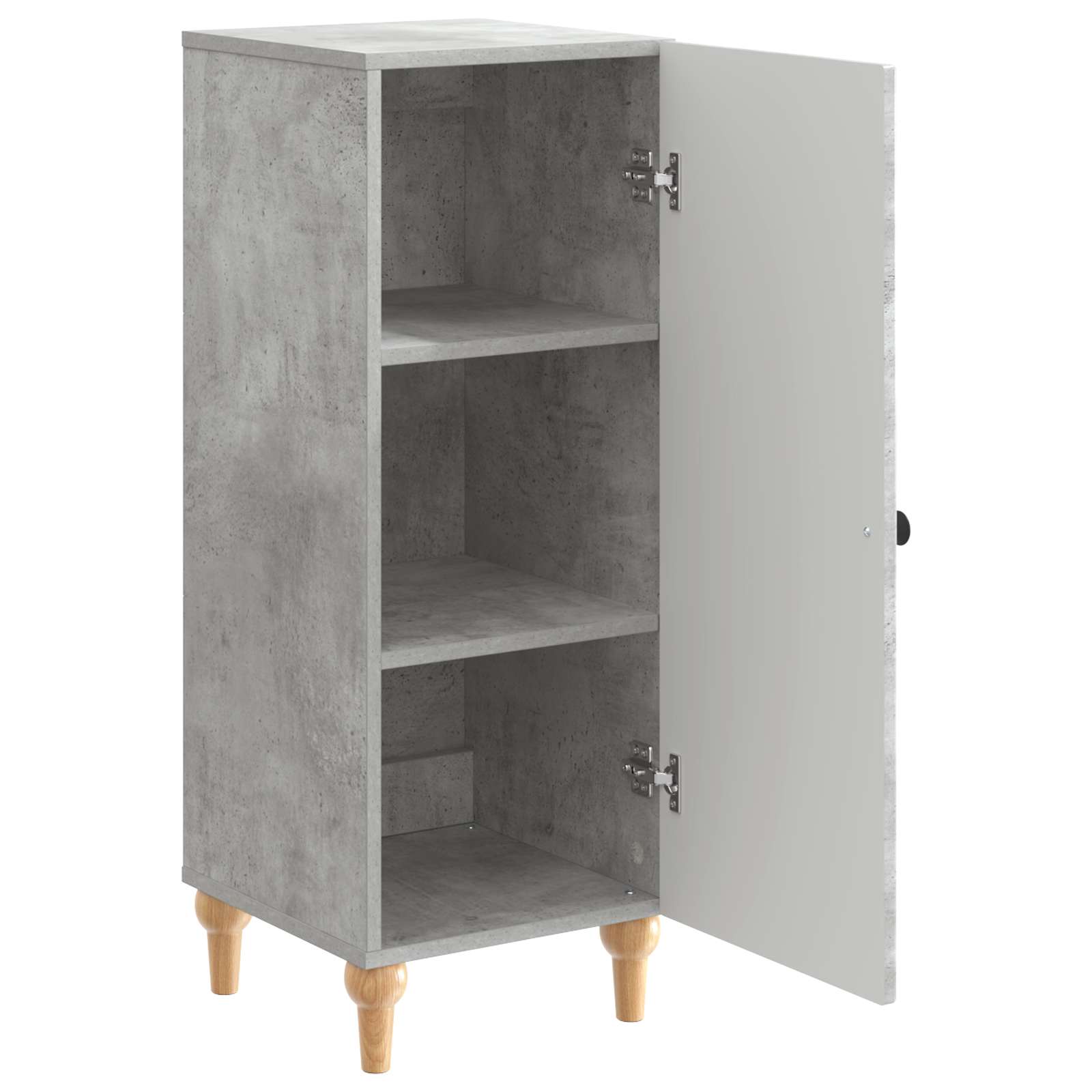 Kreveta Betonska siva 33 x 34,5 x 90 cm Konstruirano drvo