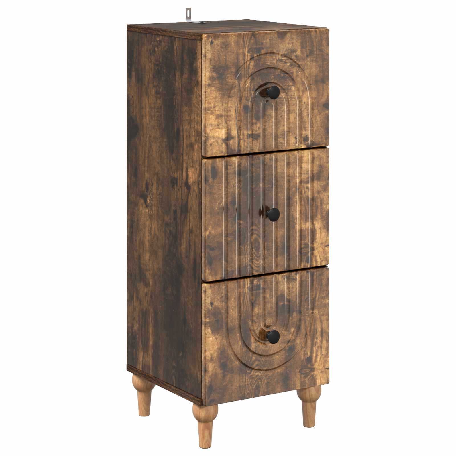Ormar s ladicama Dimljeni hrast 33 x 34,5 x 90 cm