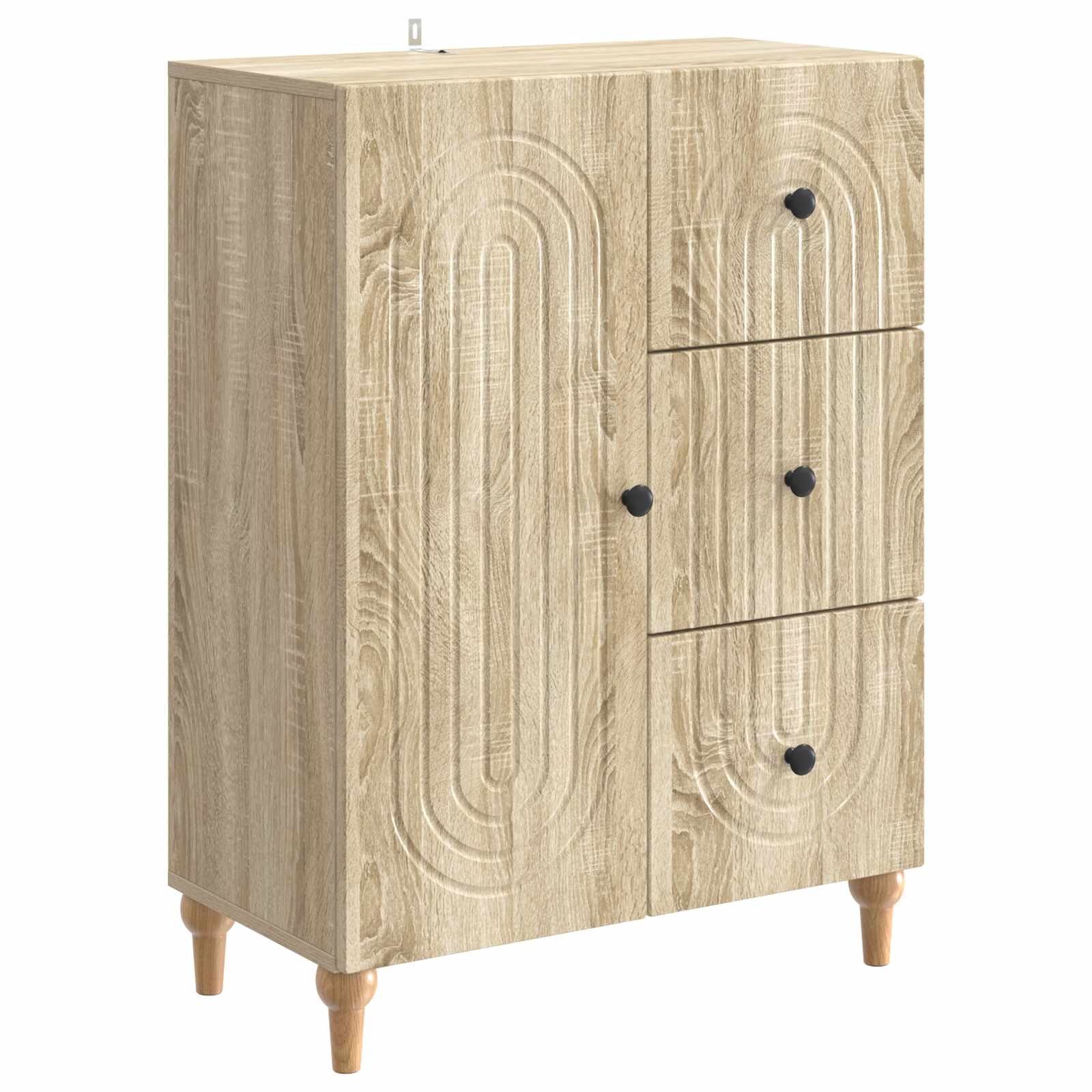 Kreveta Hrast sonoma 66 x 34,5 x 90 cm Konstruirano drvo
