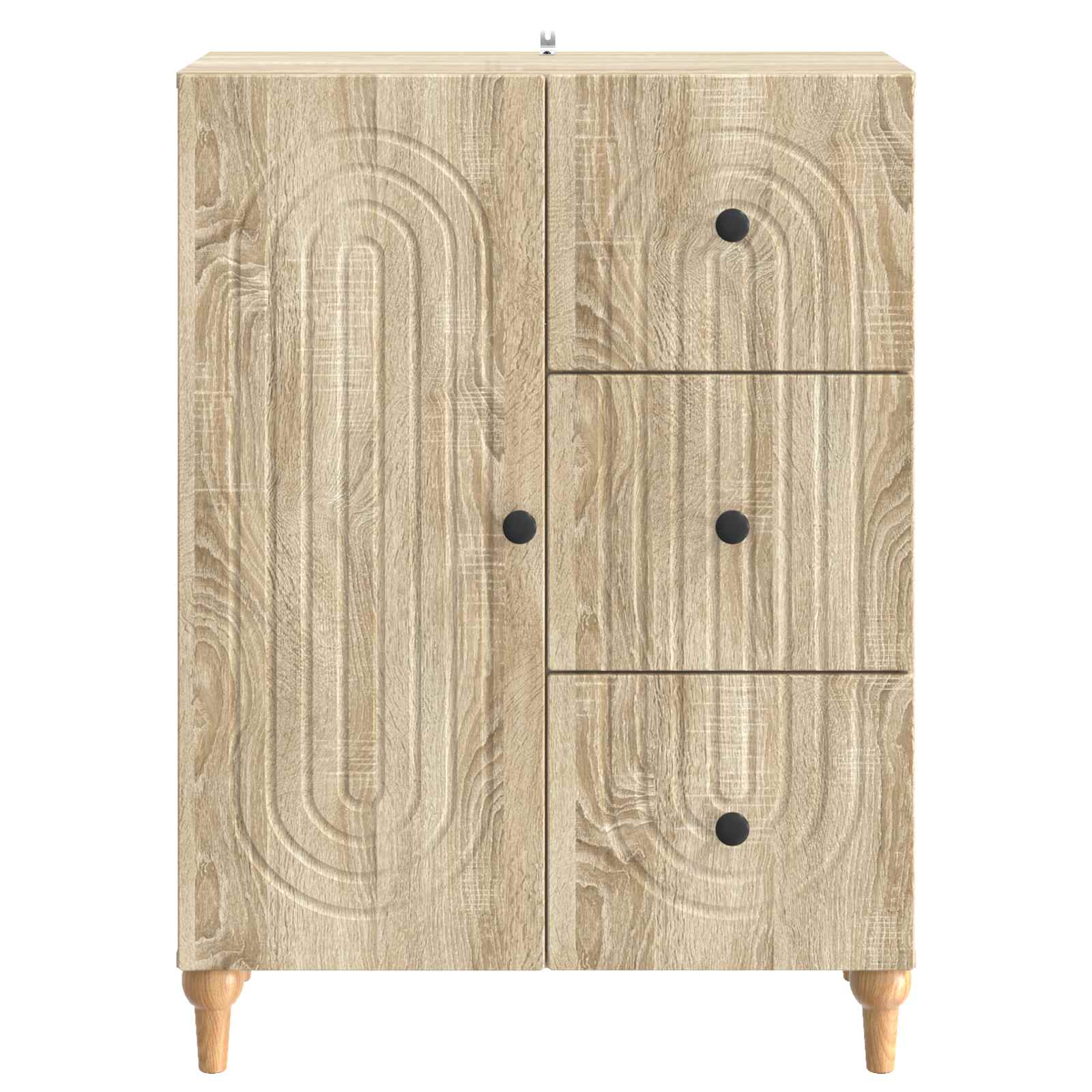 Kreveta Hrast sonoma 66 x 34,5 x 90 cm Konstruirano drvo