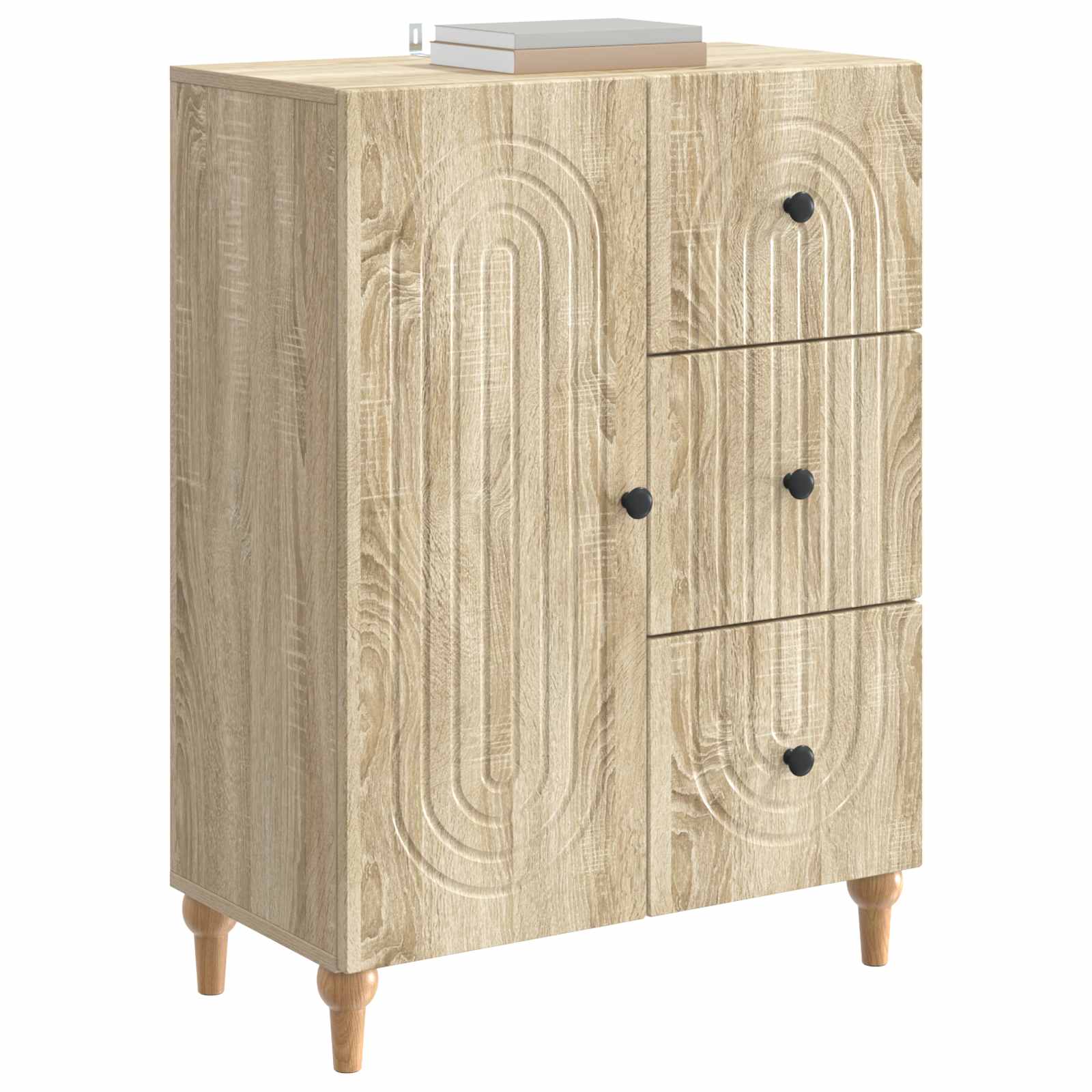 Kreveta Hrast sonoma 66 x 34,5 x 90 cm Konstruirano drvo