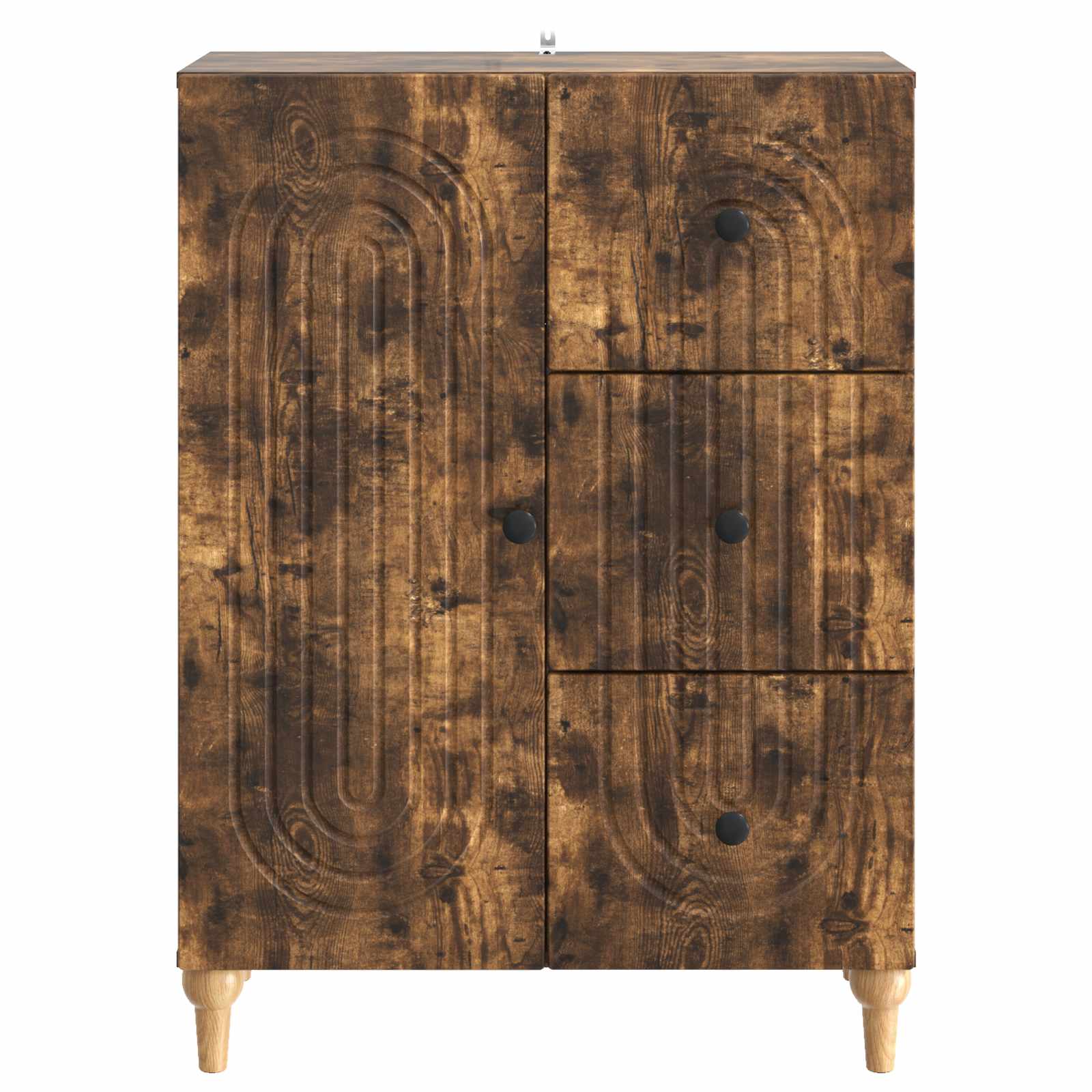 Kreveta Dimljeni hrast 66 x 34,5 x 90 cm Konstruirano drvo