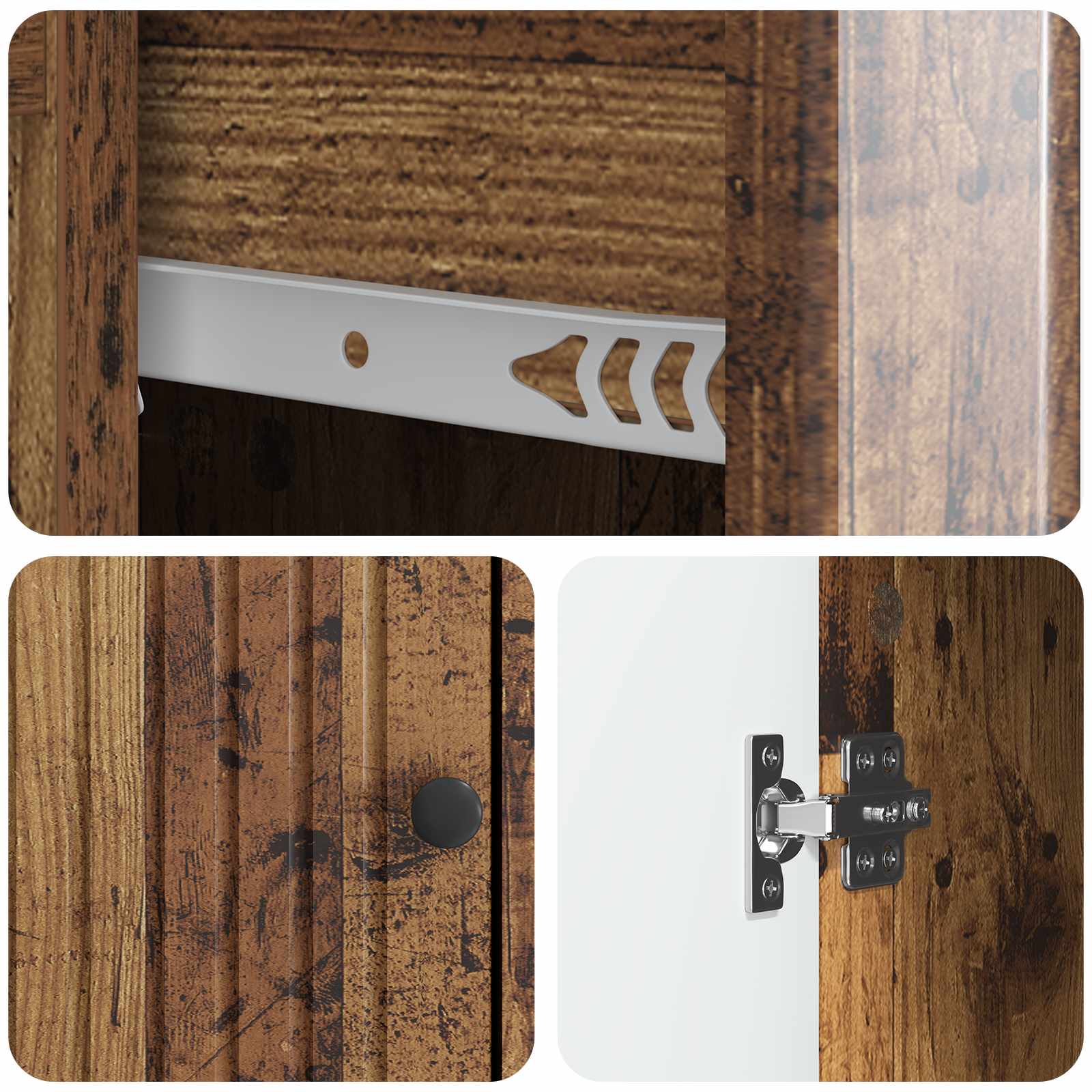 Kreveta Staro drvo 66 x 34,5 x 90 cm Konstruirano drvo
