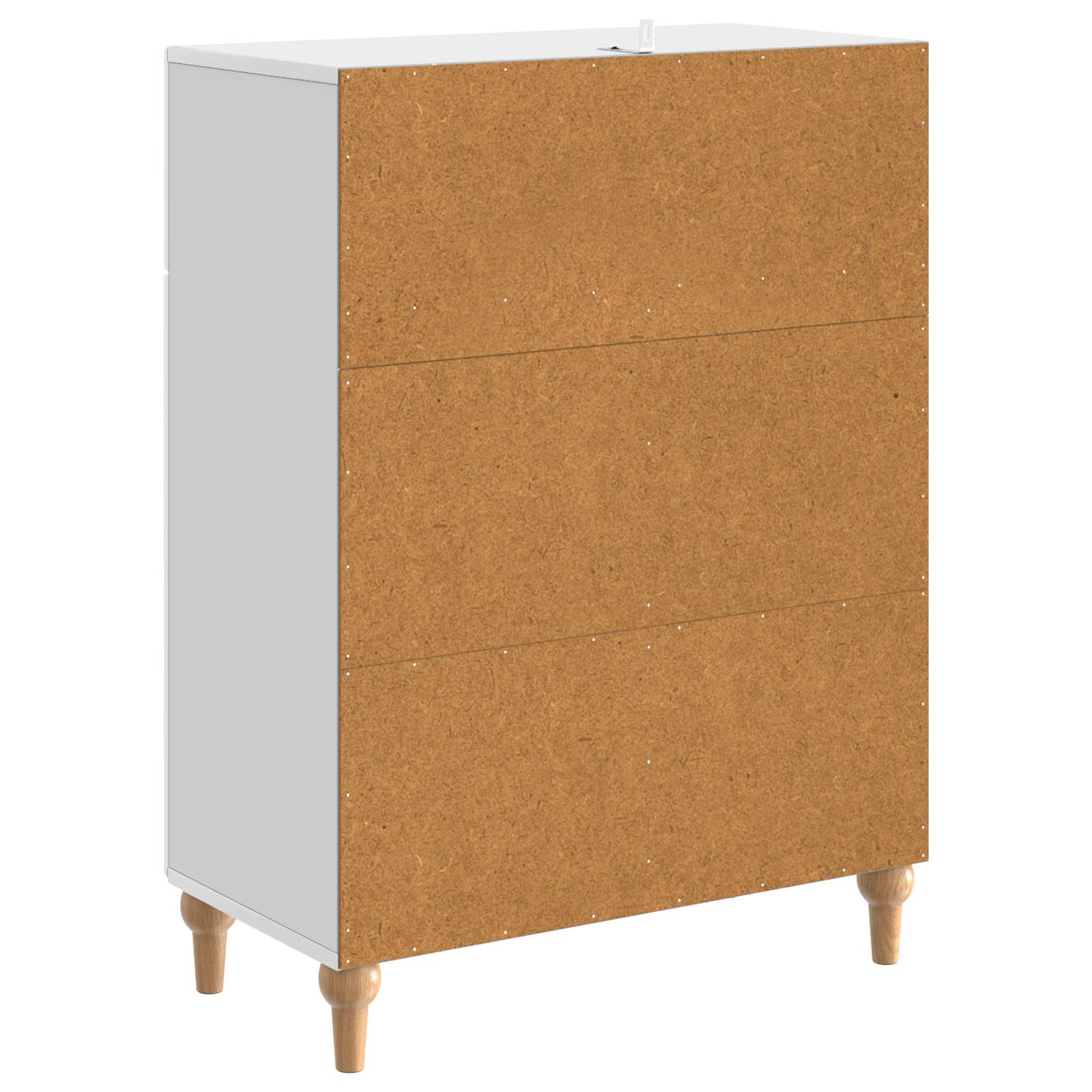 Kreveta s ladicama Bijela visokog sjaja 66 x 34,5 x 90 cm