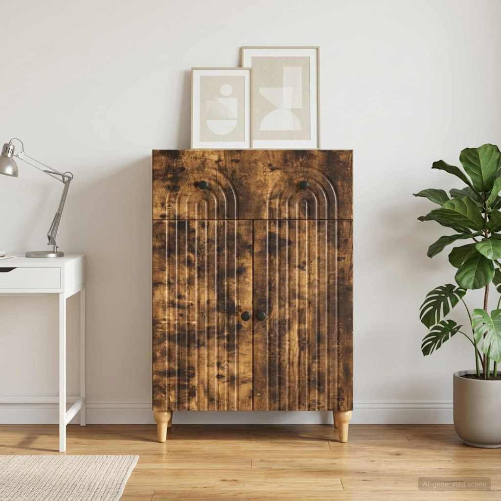 Kreveta Dimljeni hrast 66 x 34,5 x 90 cm Konstruirano drvo