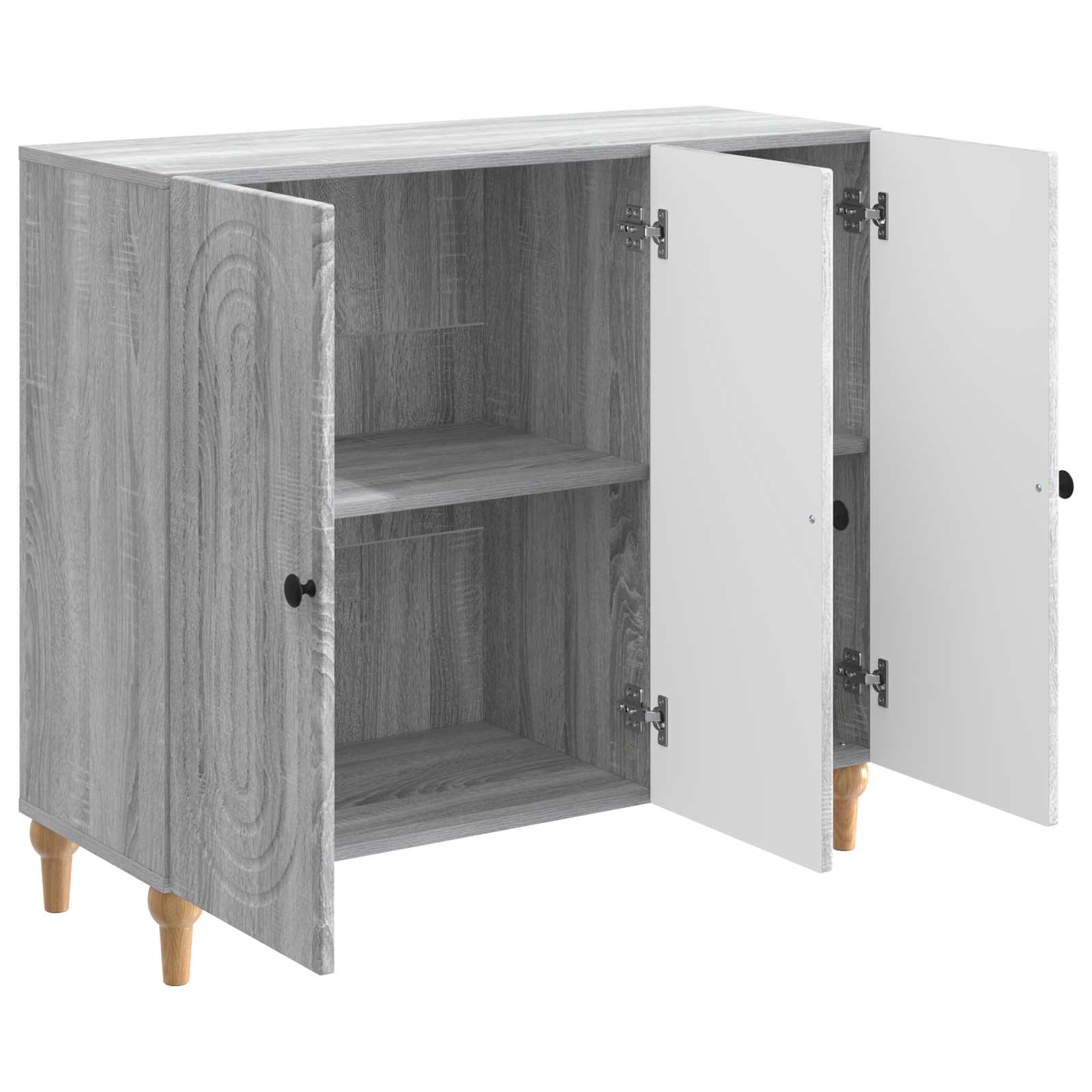 Kreveta Siva sonoma 89 x 34,5 x 80 cm Konstruirano drvo